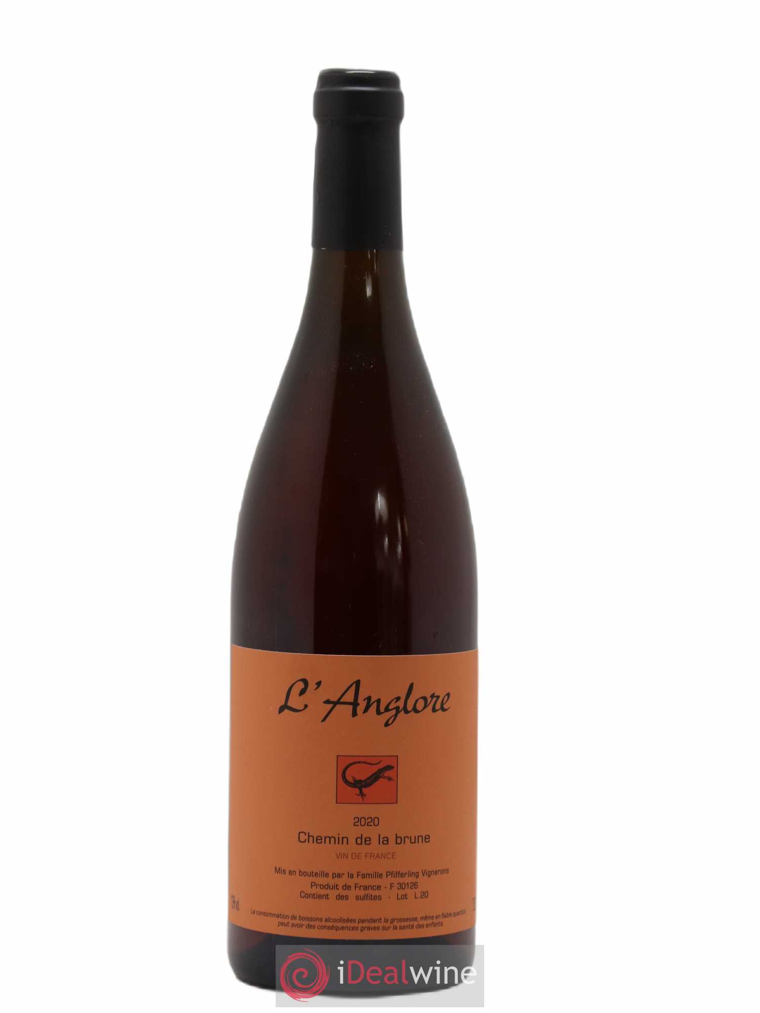 Acheter Vin de France Chemin de la brune L'Anglore 2020 (lot 2705)