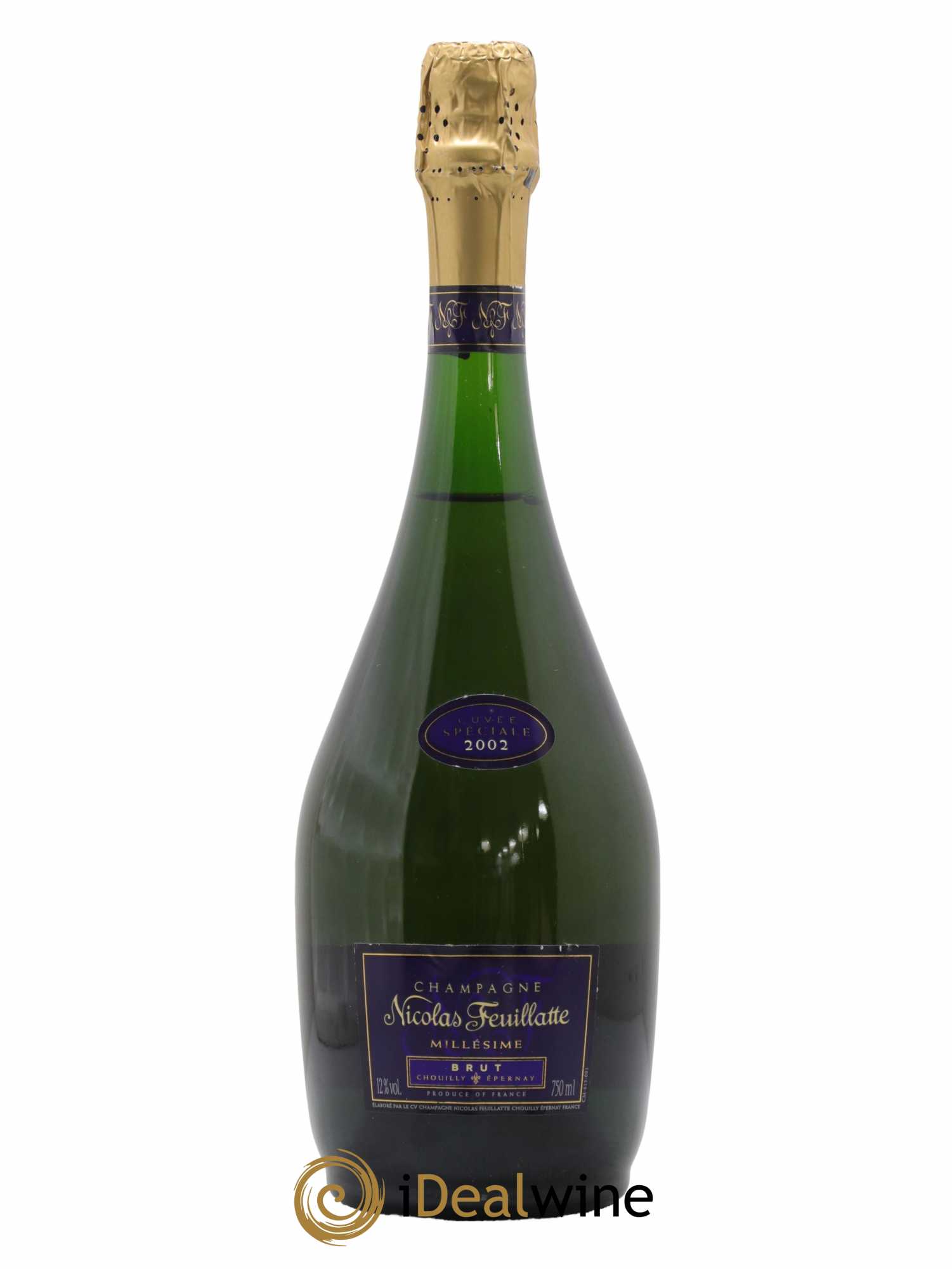 Buy Champagne Cuvée Spéciale Nicolas Feuillatte 2002 (lot: 1053)