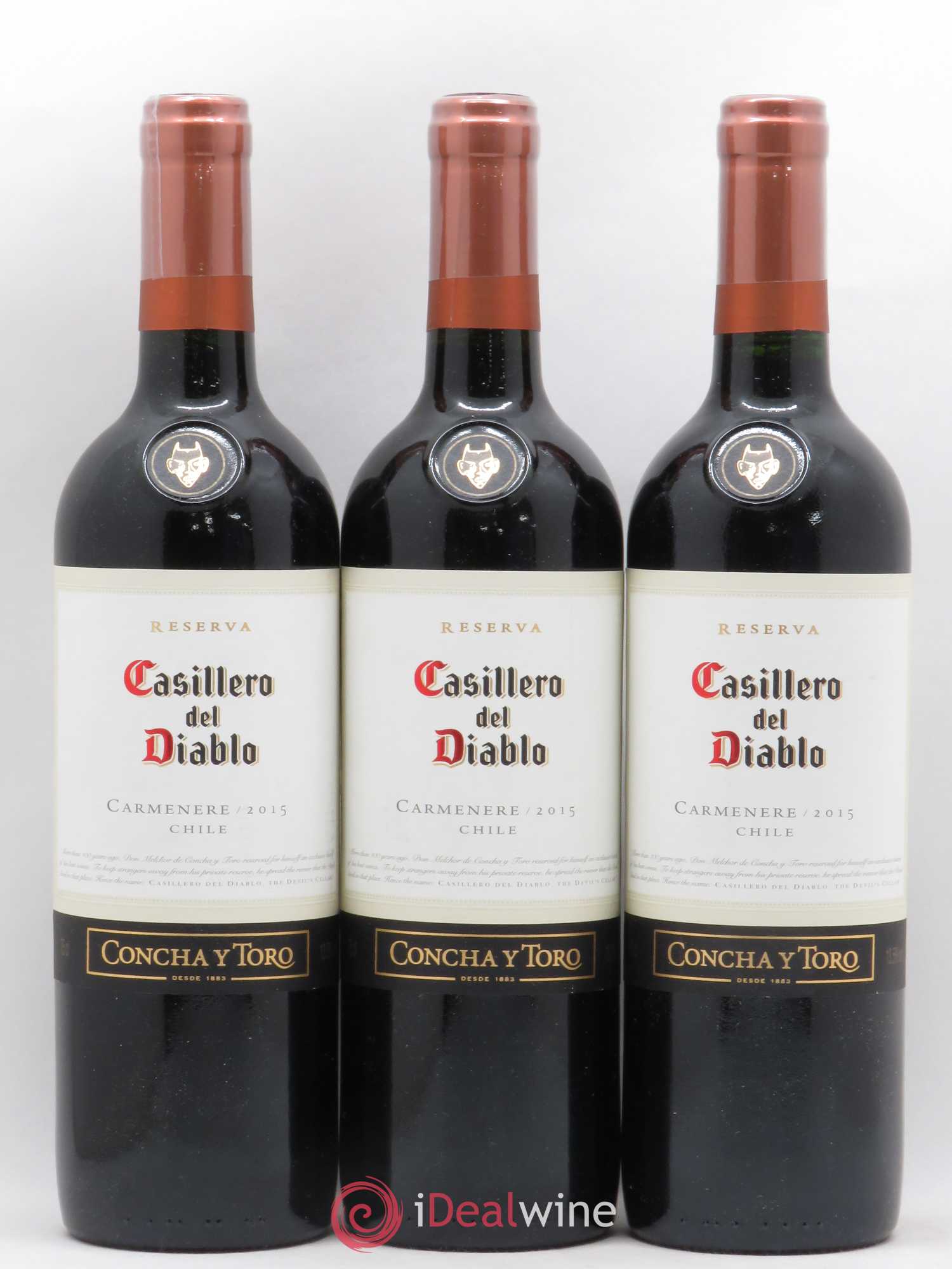 Acheter Chili Casillero del Diablo Carmenère Reserva Concha y Toro 2015