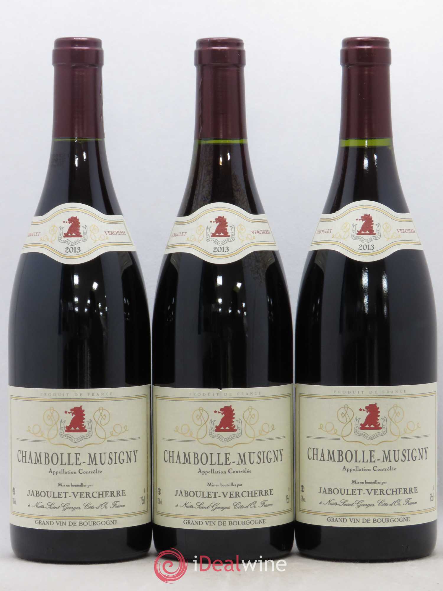 Buy ChambolleMusigny Jaboulet Vercherre 2013 (lot 4525)