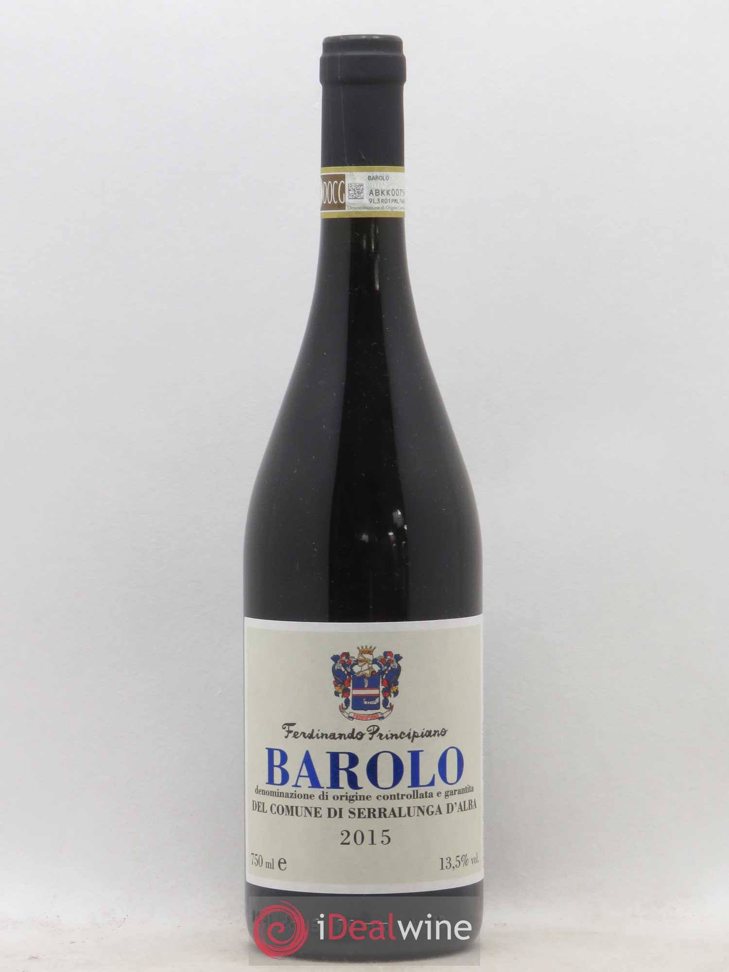 Acheter Barolo DOCG Del Comune di Serralunga d'Alba Ferdinando Principiano 2015 (lot 513)