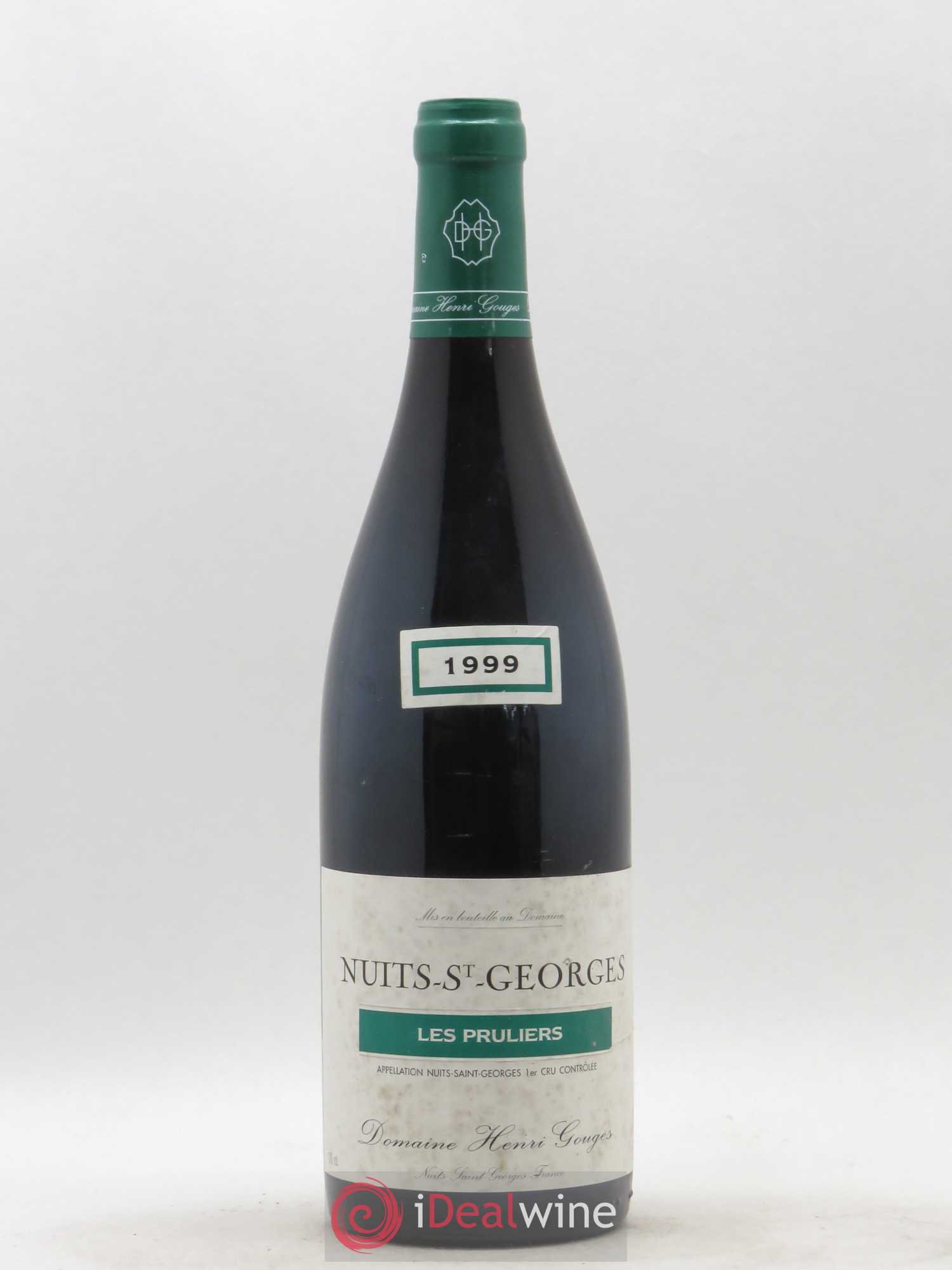 Acheter Nuits Saint-Georges 1er Cru Les Pruliers Henri Gouges 1999 (lot ...