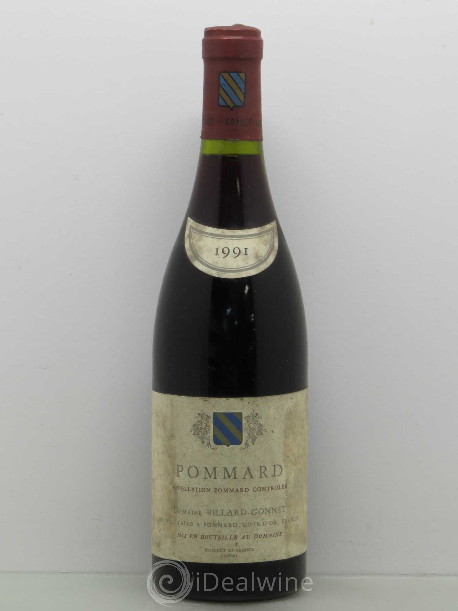 Acheter Pommard Billard 1991 (lot 4683)