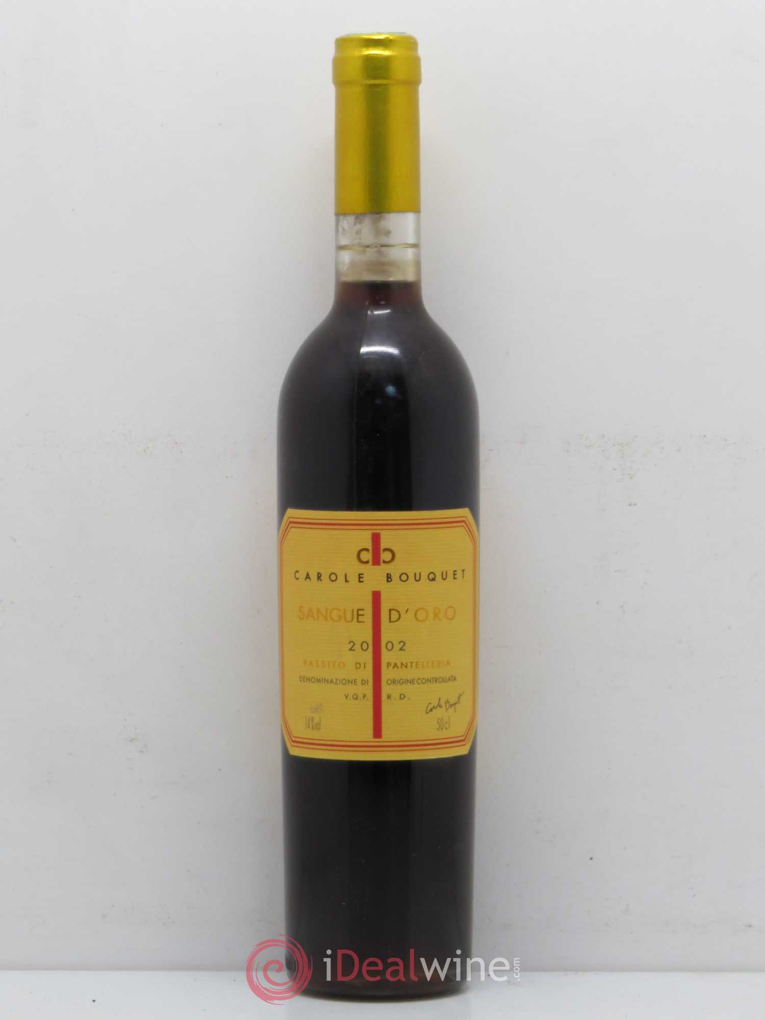 Acheter IGP Sicile Passito Sangue d'Oro