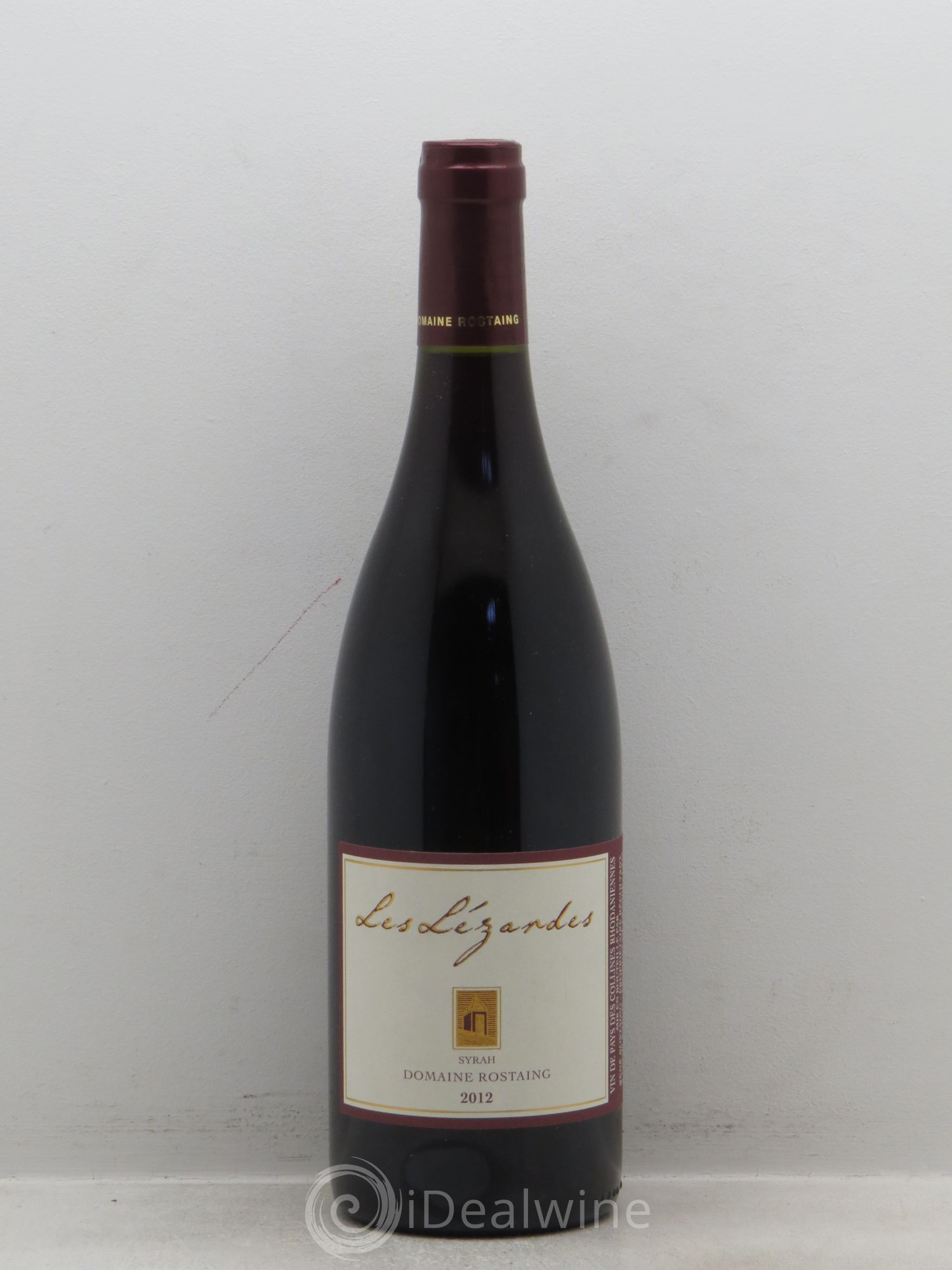 Acheter IGP Collines Rhodaniennes Les Lézardes Syrah René Rostaing 2012 (lot 9134)