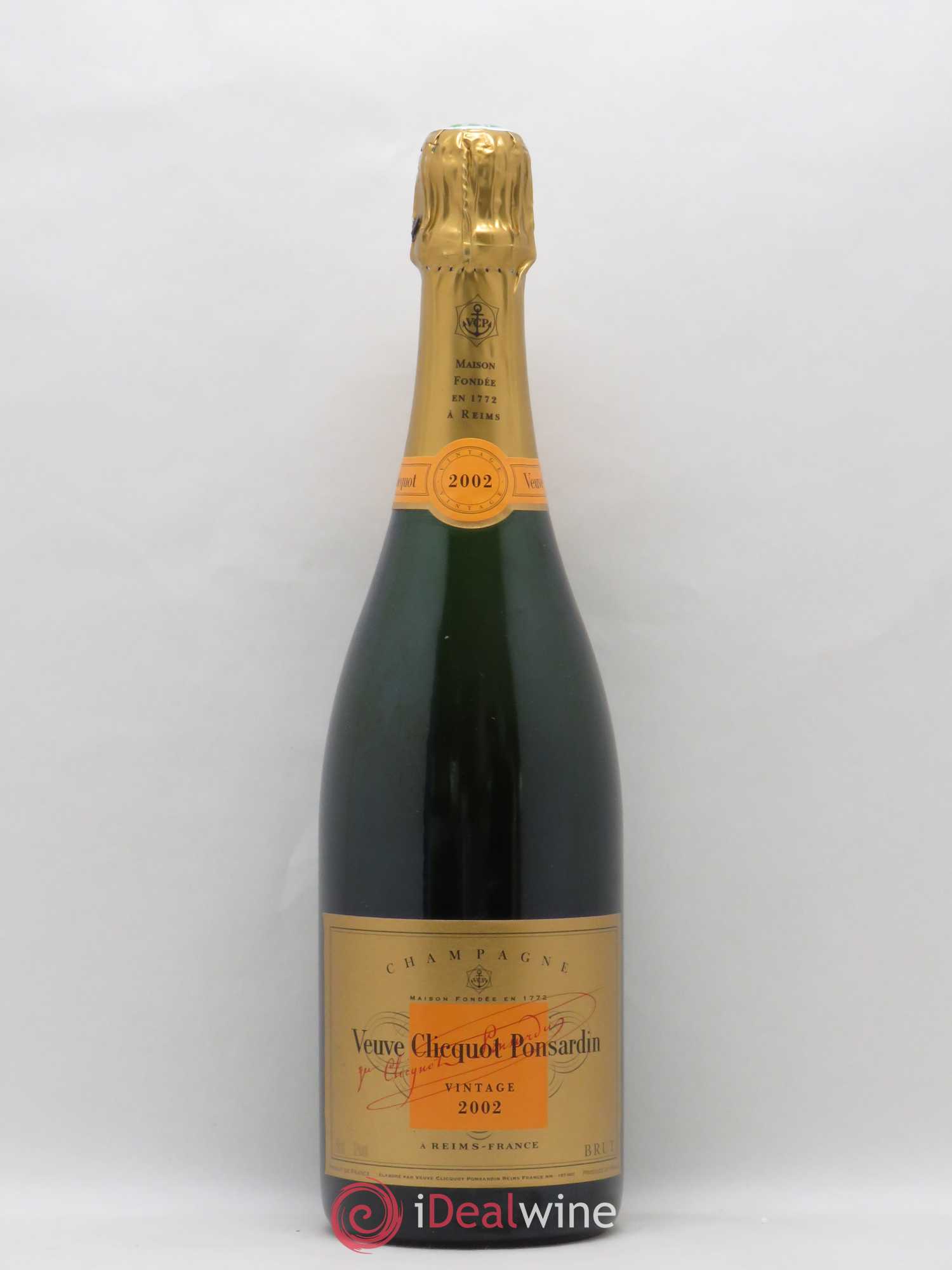 Buy Brut Millésimé Veuve Clicquot Ponsardin 2002 (lot 570)