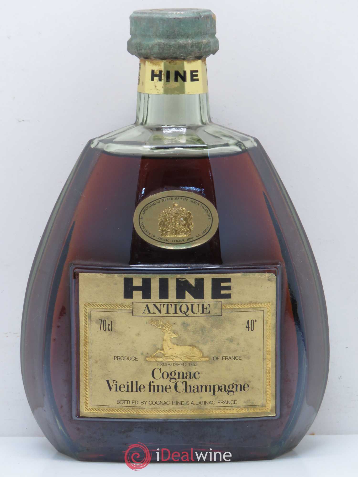 Hine Antique Cognac Vieille Fine Champagne Antique Poster