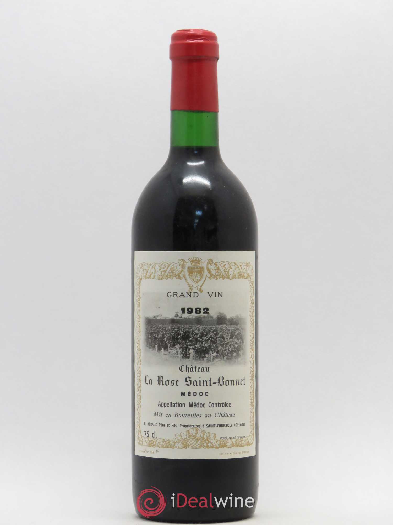 Acheter Médoc Château La Rose 1982 (lot 8167)
