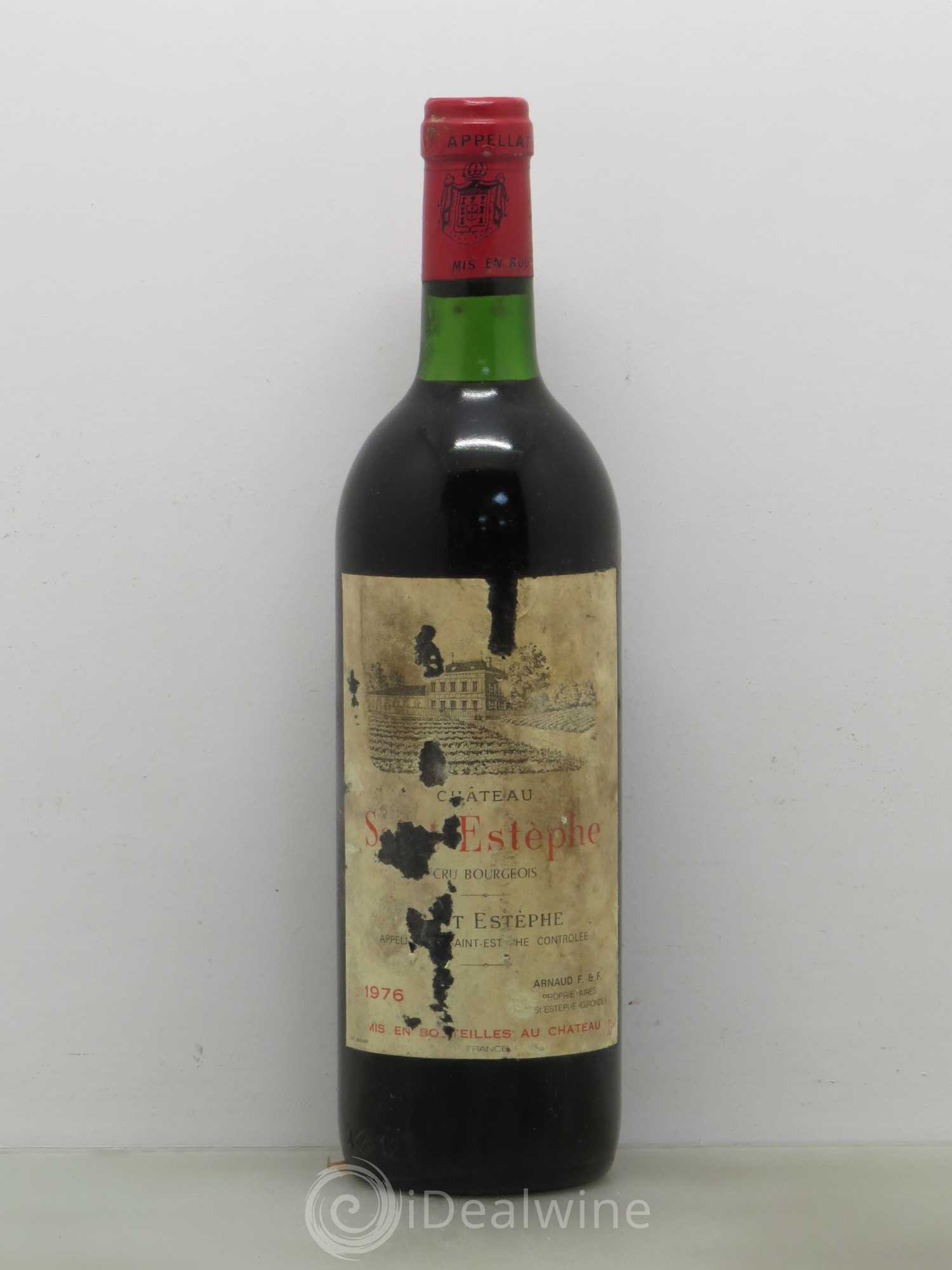 Acheter Château SaintEstèphe 1976 (lot 9677)