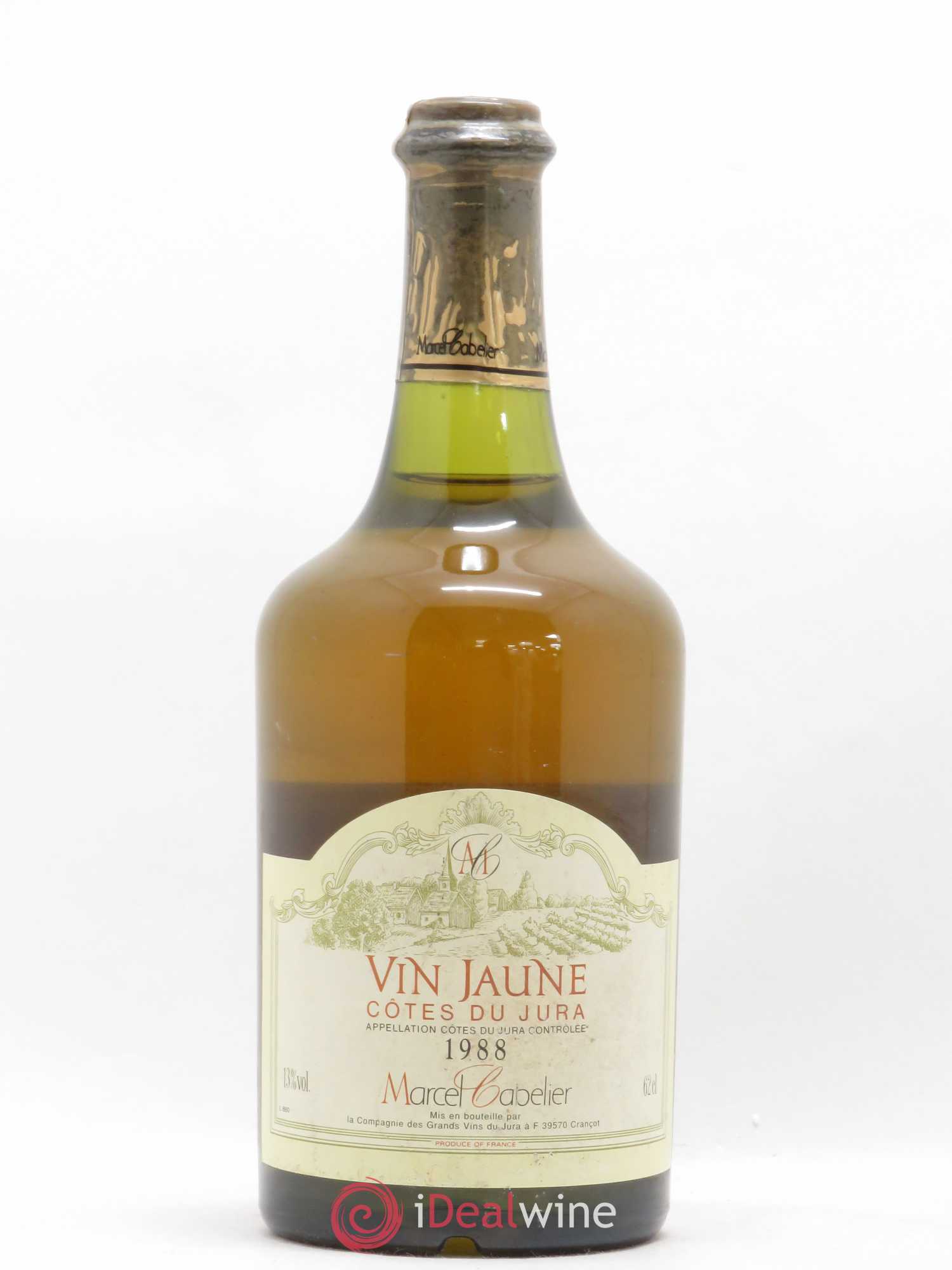 Buy Côtes du Jura Vin Jaune Cabelier 1988 (lot 6140)