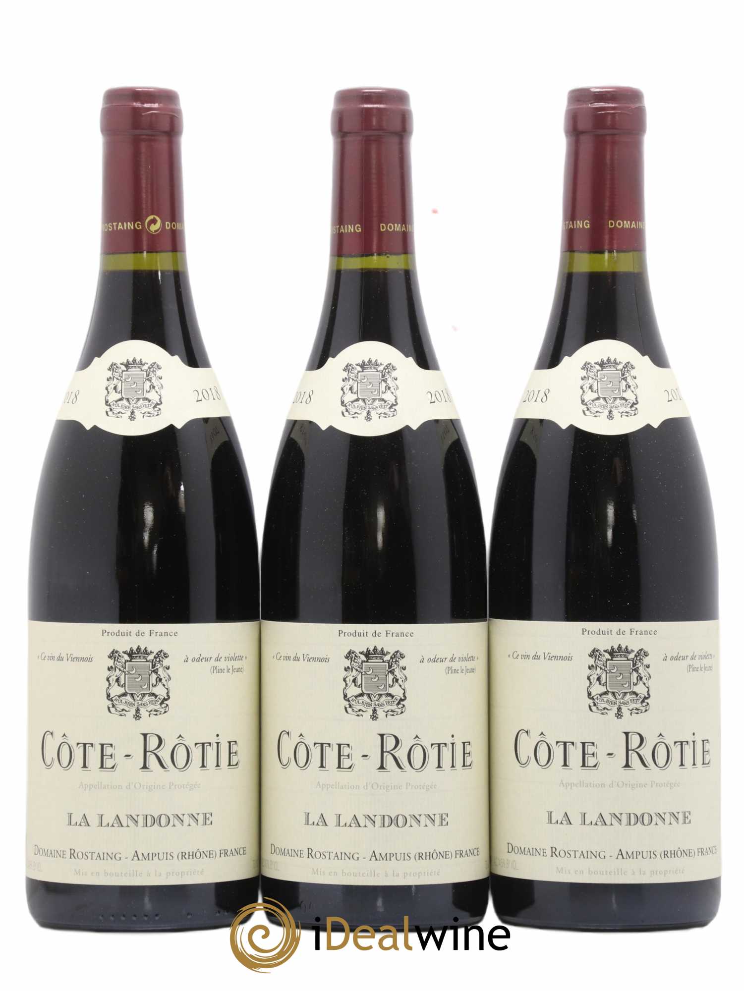 Acheter CôteRôtie La Landonne René Rostaing 2018 (lot 6851)