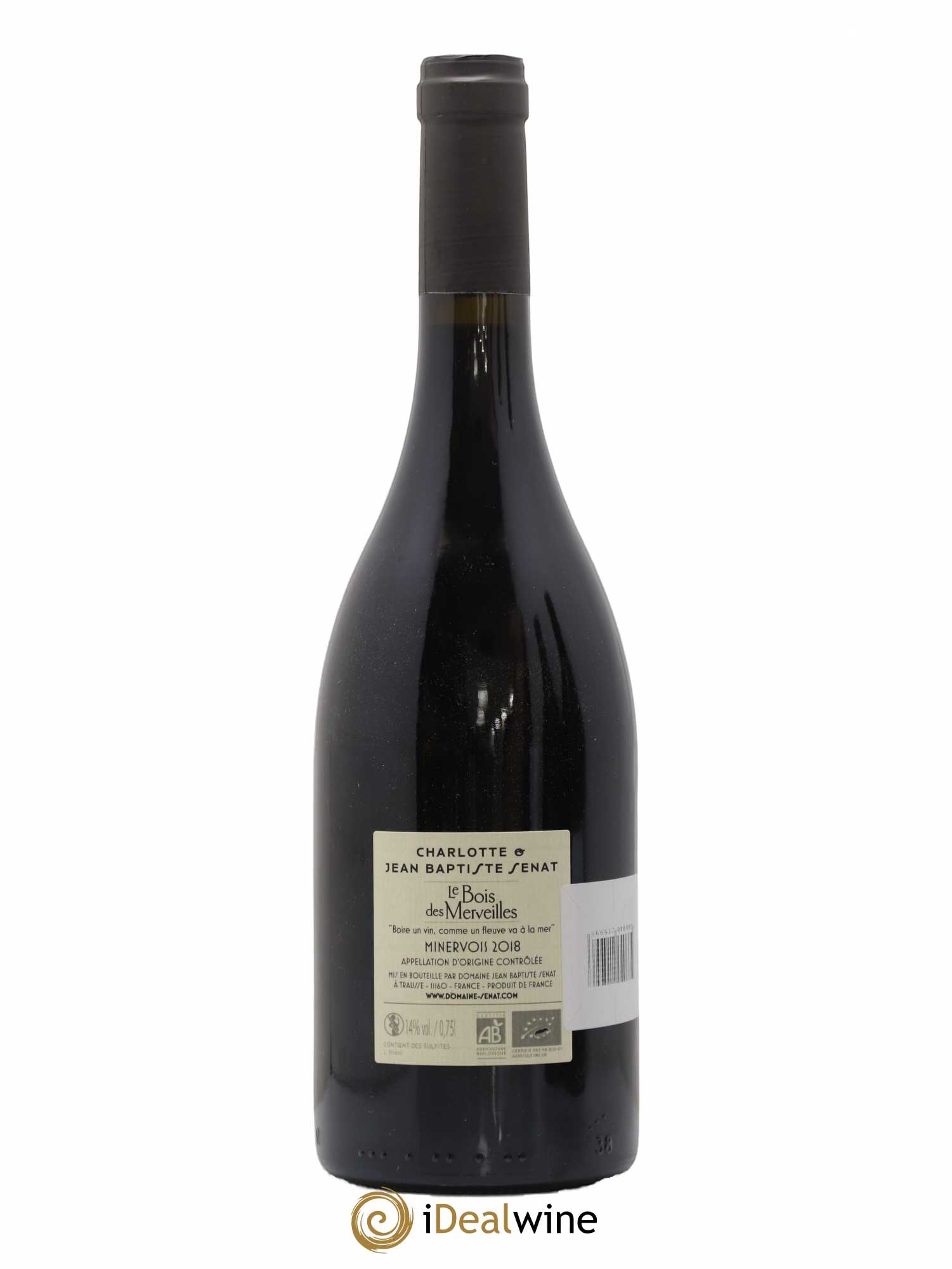 Acheter Minervois Le Bois des Merveilles JeanBaptiste Sénat 2018 (lot