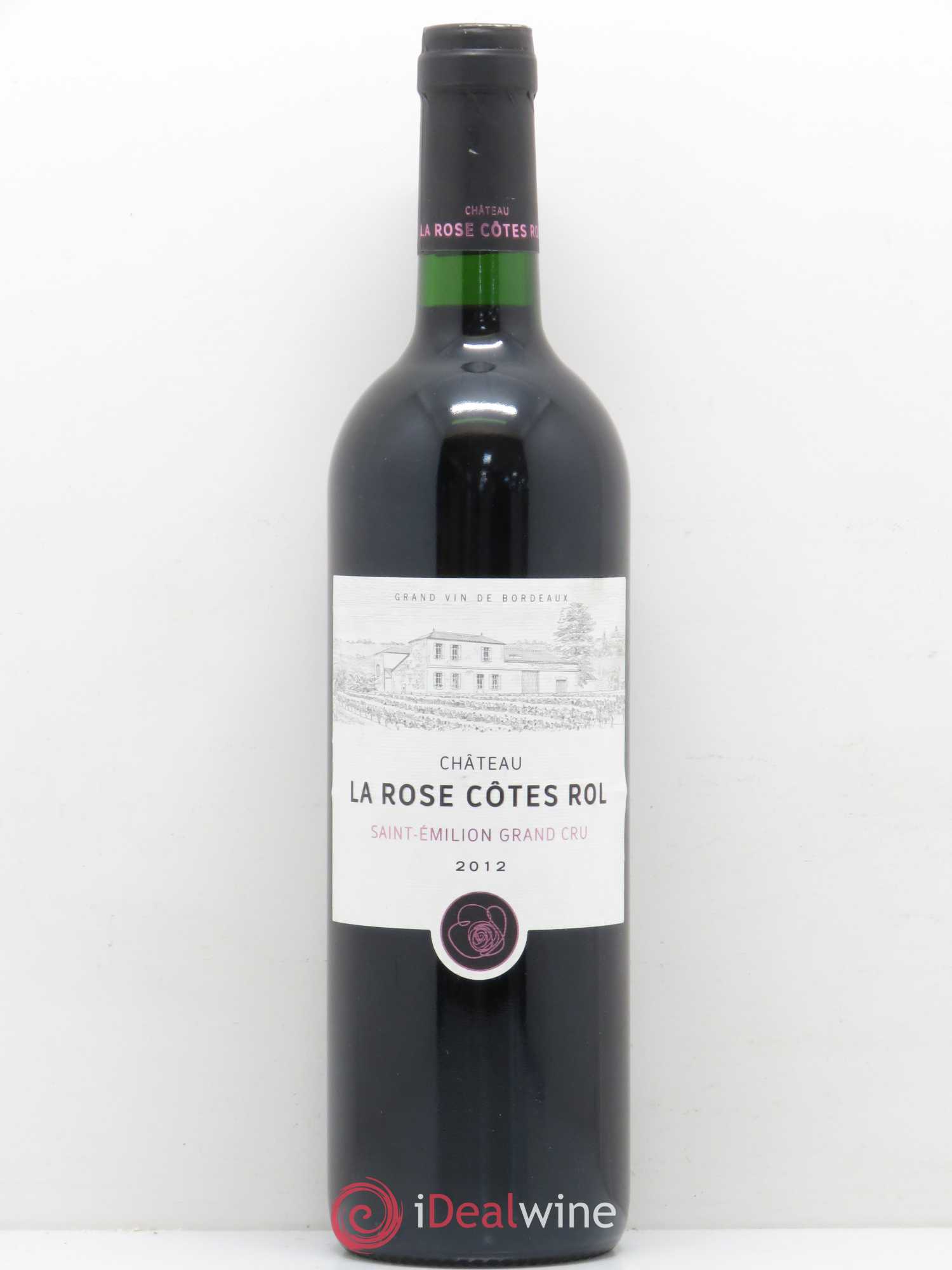 Acheter SaintÉmilion La Rose Côtes Rol 2012 (lot 11150)