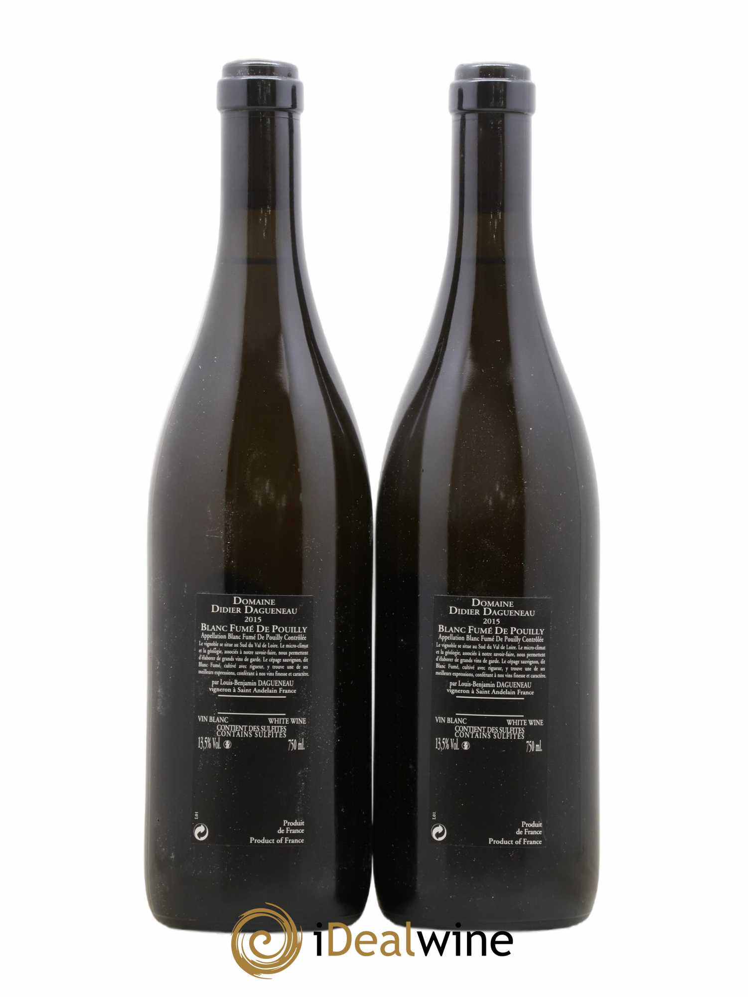 Blanc Fumé de Pouilly - 2015 - Domaine Didier Dagueneau main image 1