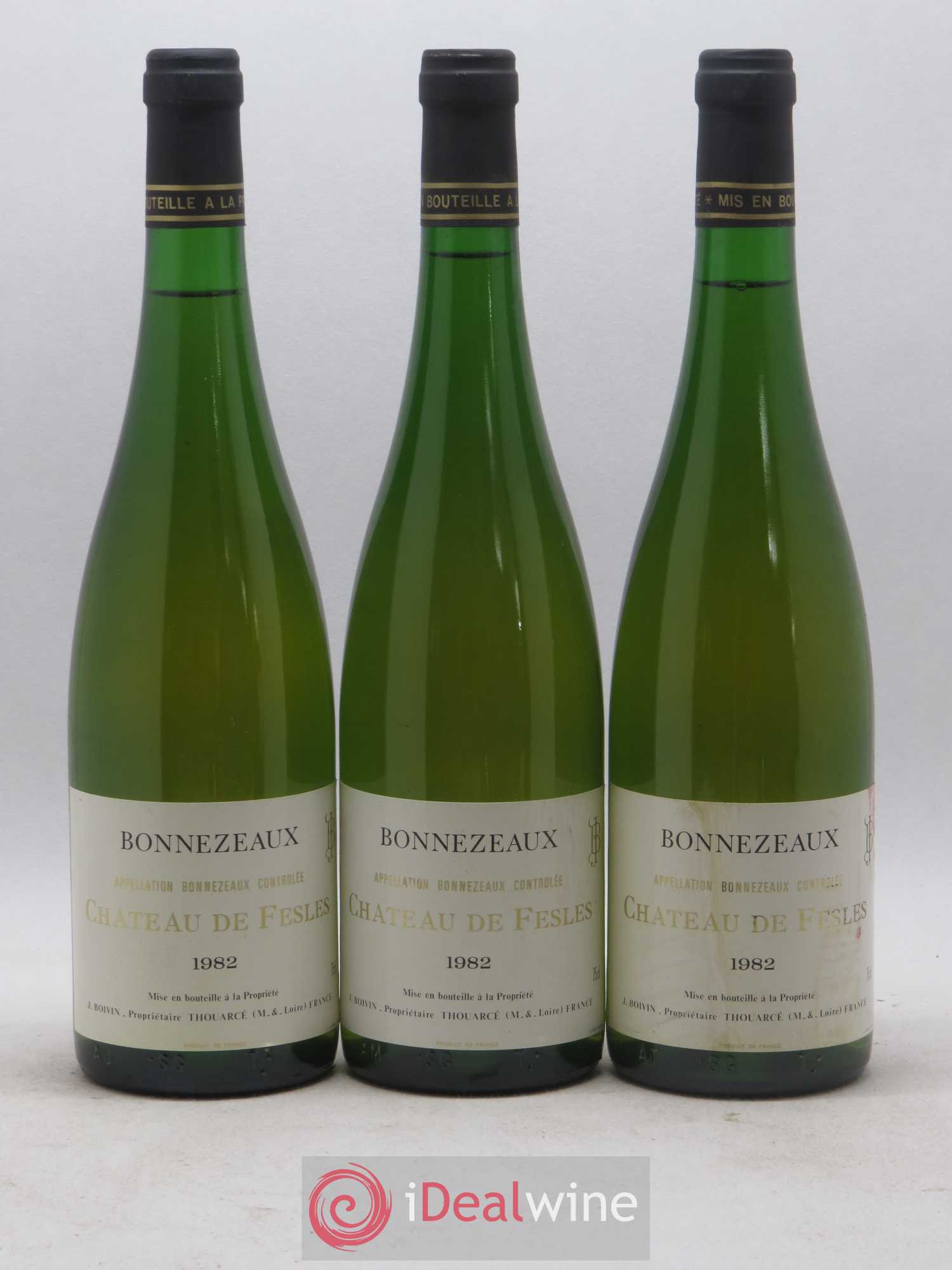 Acheter Bonnezeaux Château de Fesles 1982 (lot 1232)