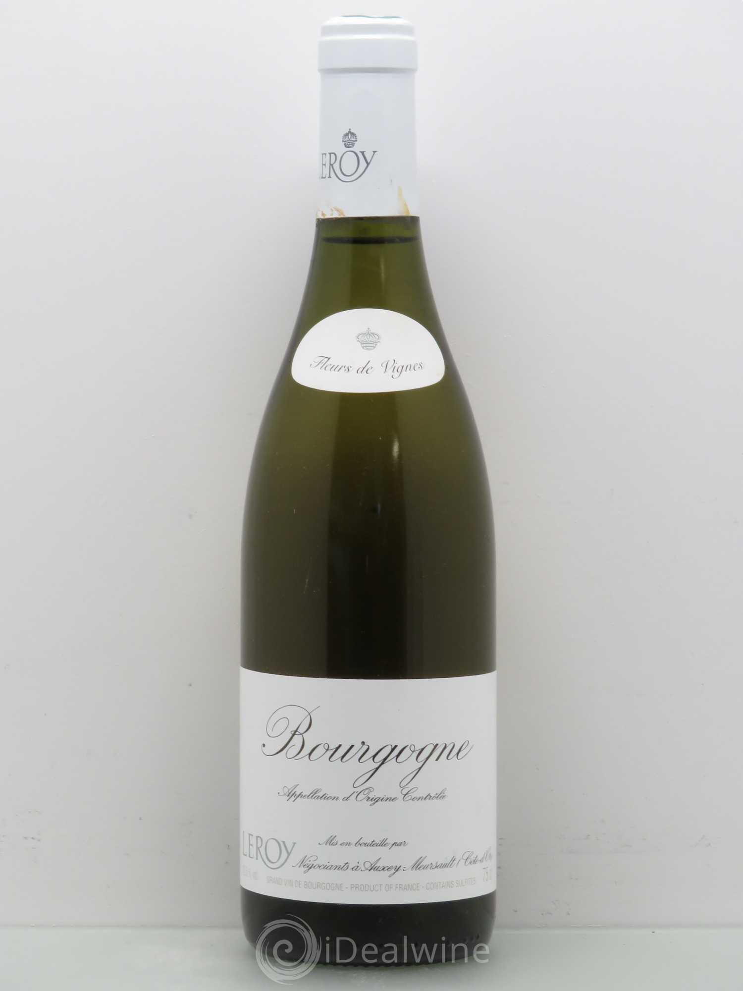 Bourgogne Fleurs De Vignes Leroy Sa Fleurs De Vignes