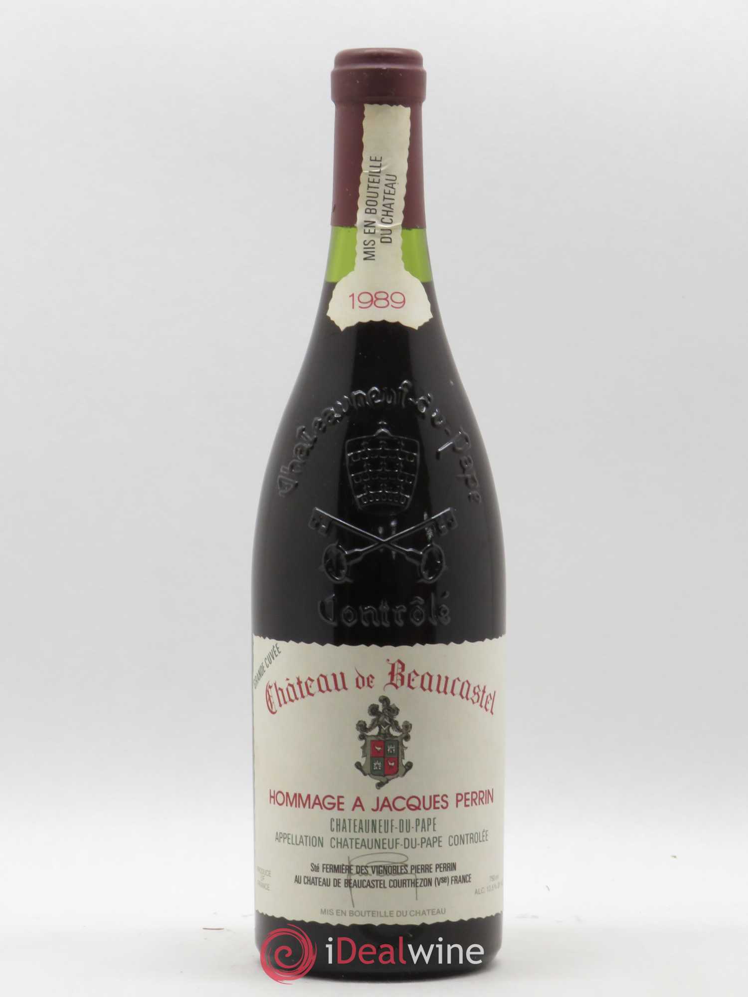 Acheter ChâteauneufduPape Château de Château de Beaucastel Hommage à