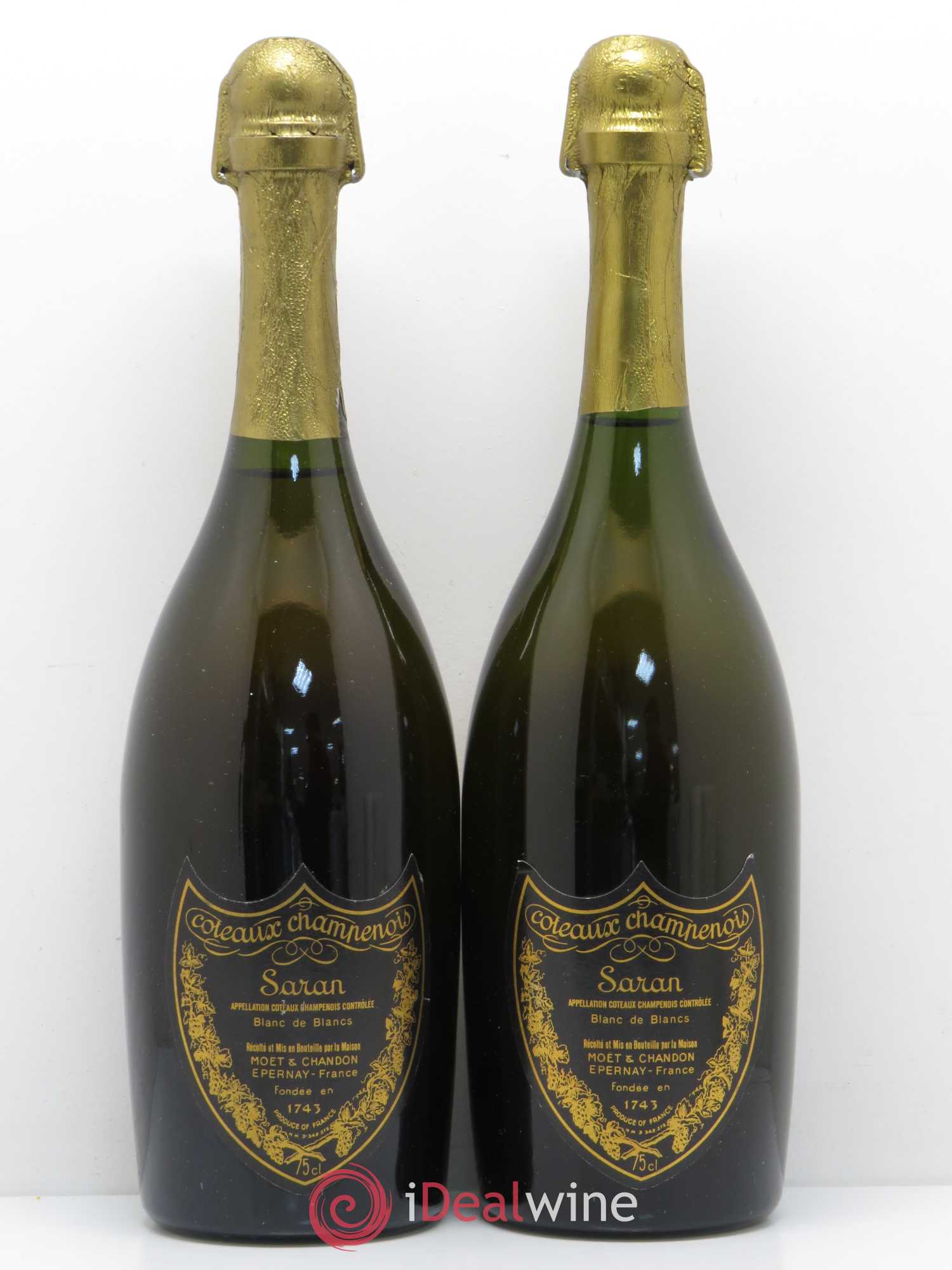 Buy Saran Blanc de Blancs Moët et Chandon Coteaux champenois (lot 1519)