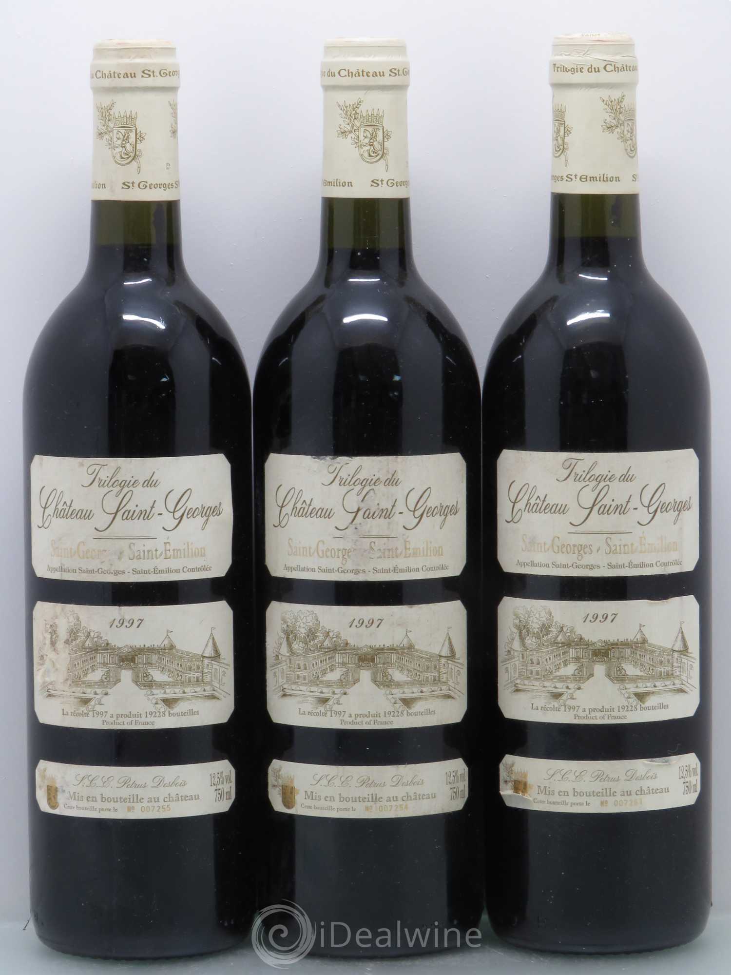 Bouteille Château Moulin De Saint-Georges Saint-Émilion (reconditionnée Par Le Vendeur)