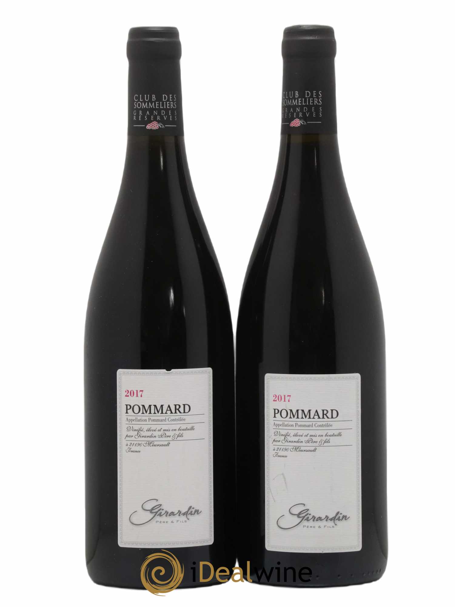 Acheter Pommard Club Des Sommeliers Giradin 2017 (lot 3911)