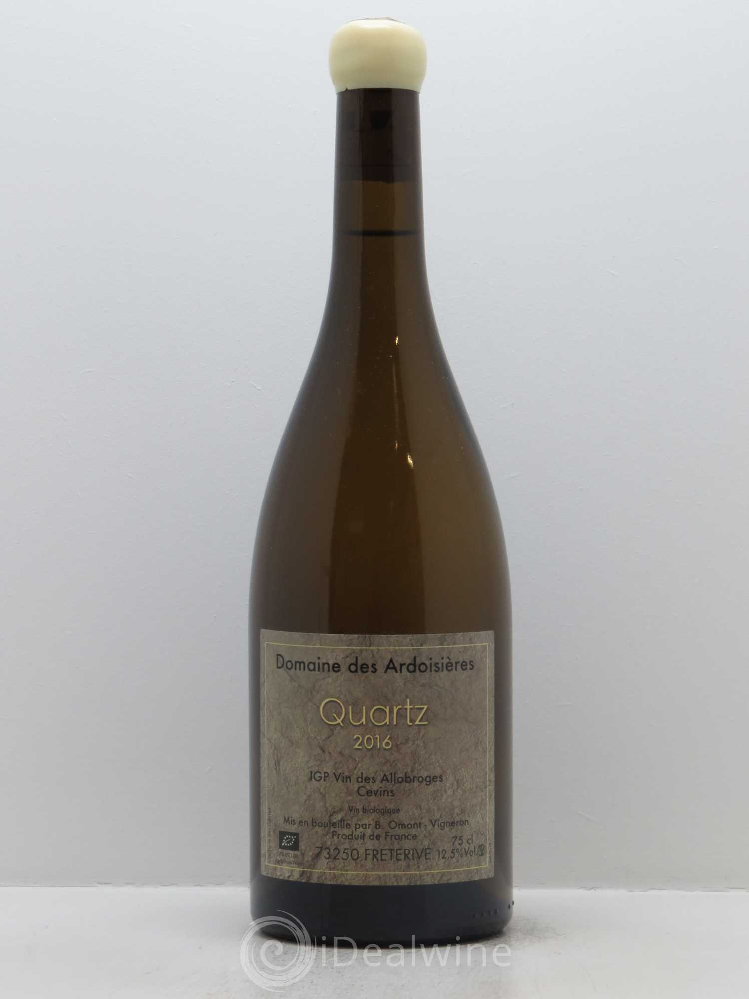 Acheter IGP Vin des Allobroges Cévins Quartz Ardoisières (Domaine des