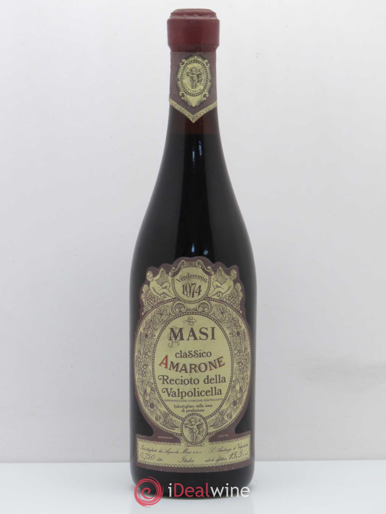 Buy Amarone della Valpolicella DOC Recioto Classico Masi 1974 (lot: 220)