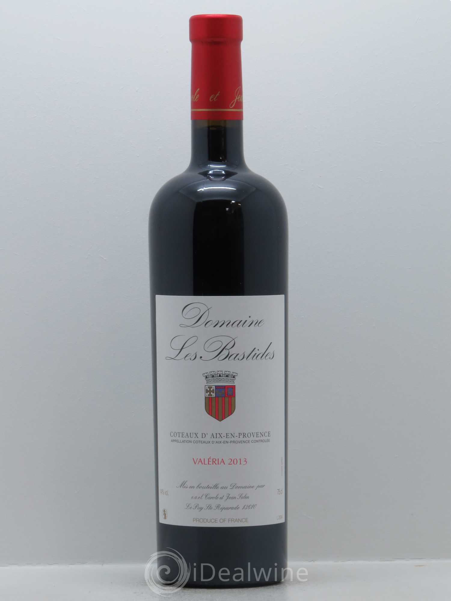 Coteaux Daix En Provence Les Bastides Domaine Cuvée Valéria Famille Salen 2013 - 