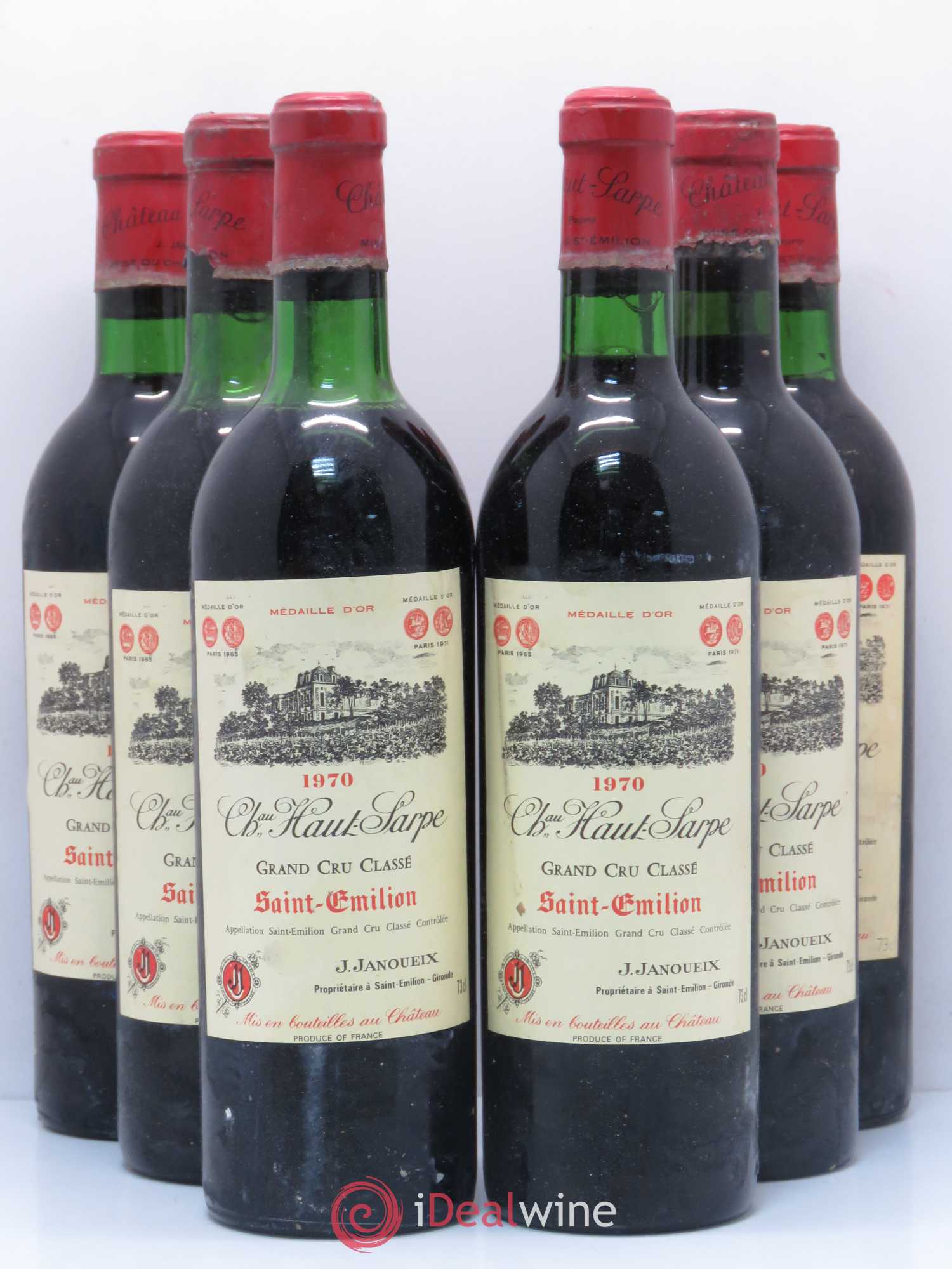 Acheter Château Haut Sarpe Grand Cru Classé 1970 (lot 8553)