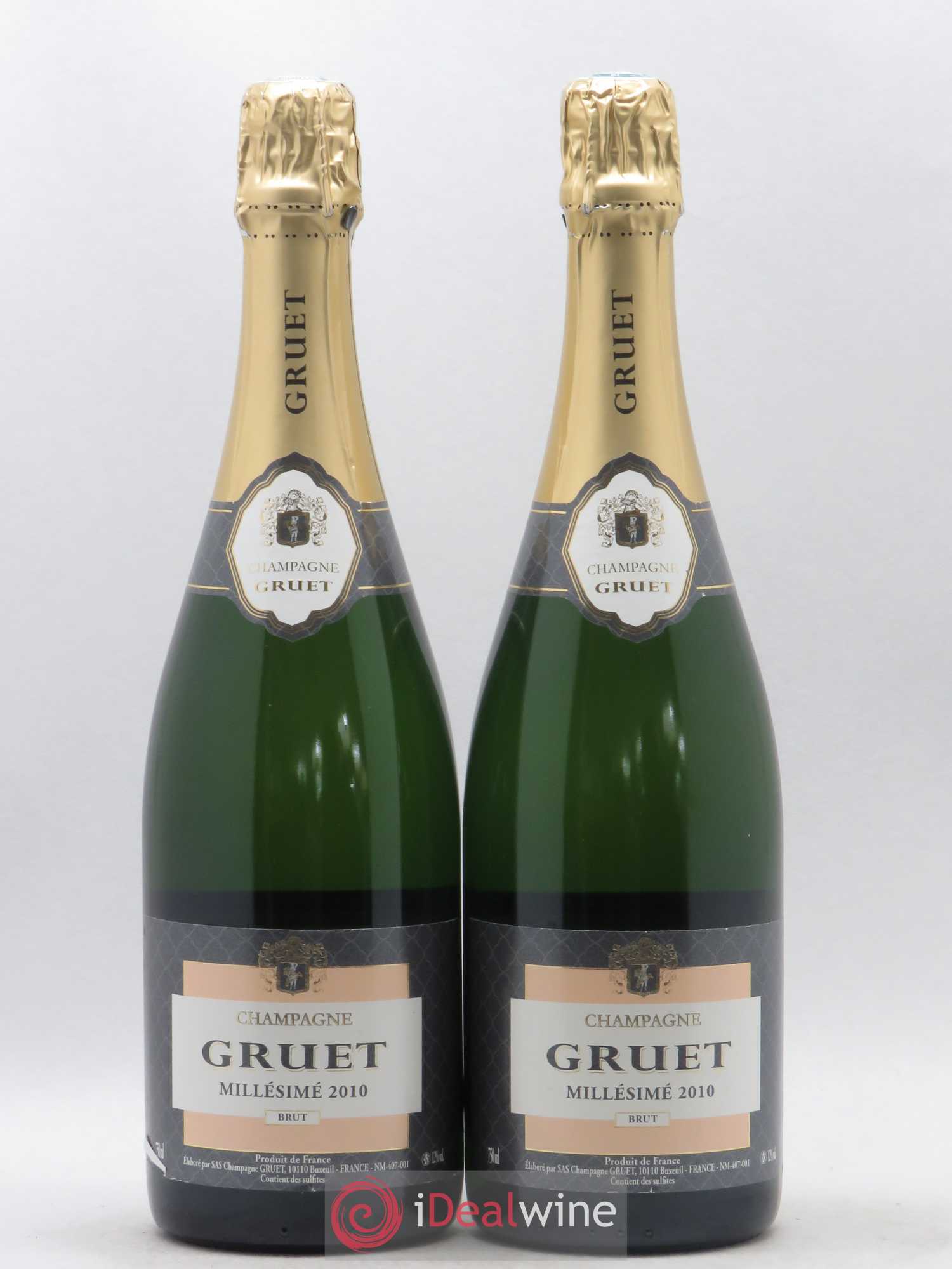 Acheter Champagne Brut Gruet 2010 (lot 1069)