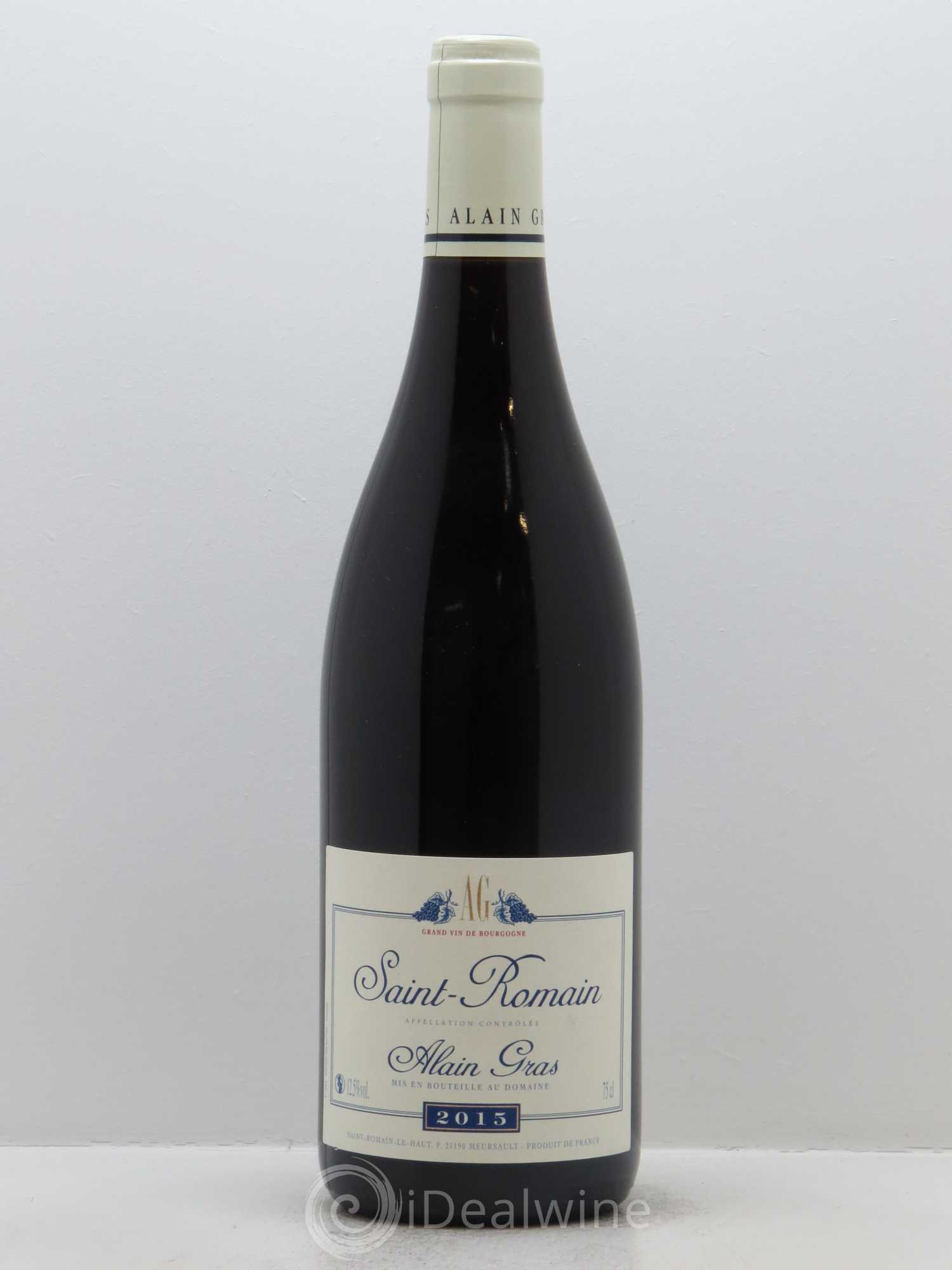 Acheter SaintRomain Alain Gras 2015 (lot 5048)