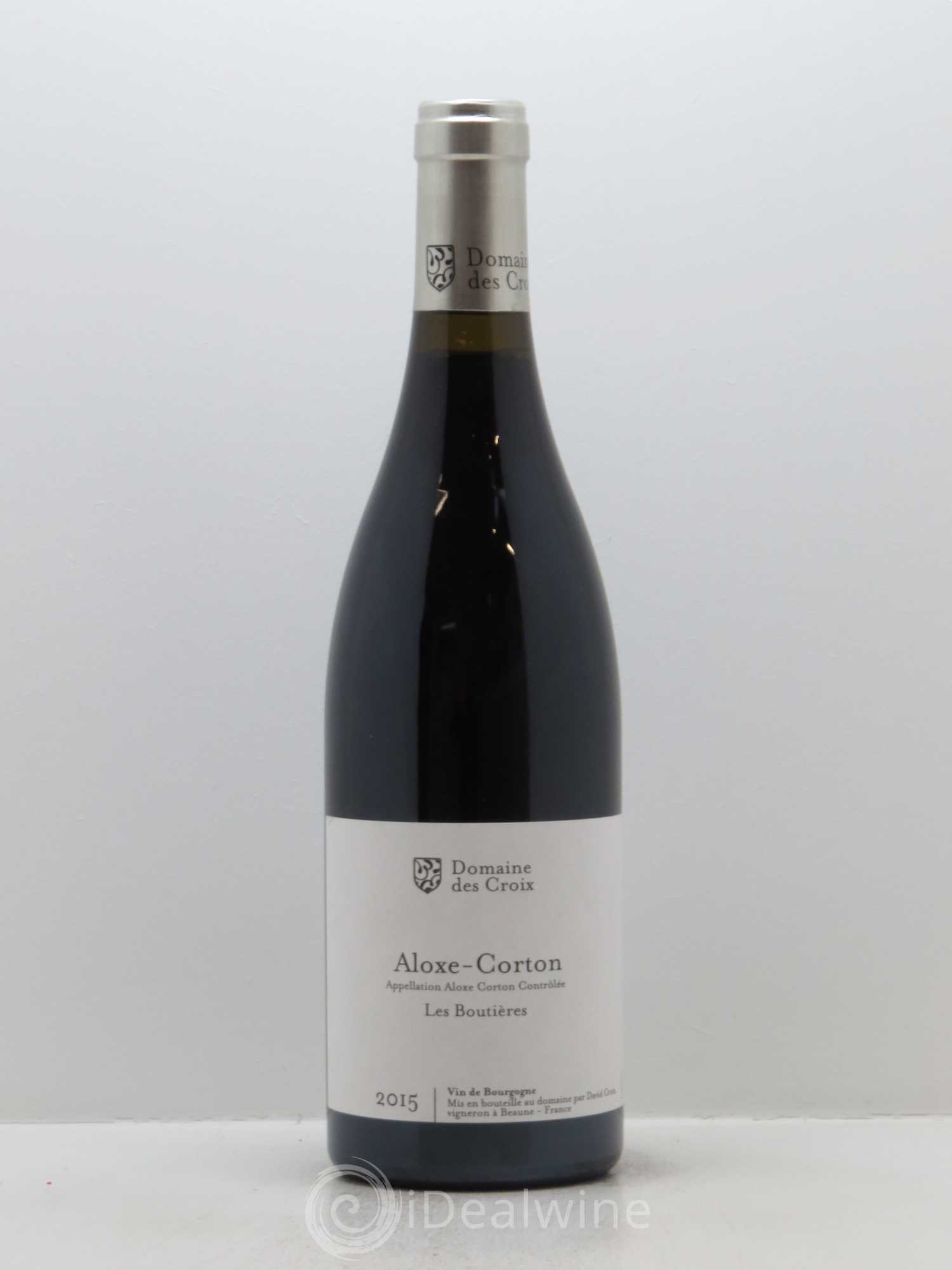 Acheter Aloxe Corton Les Boutieres Croix Domaine Des 2015 Lot 1542