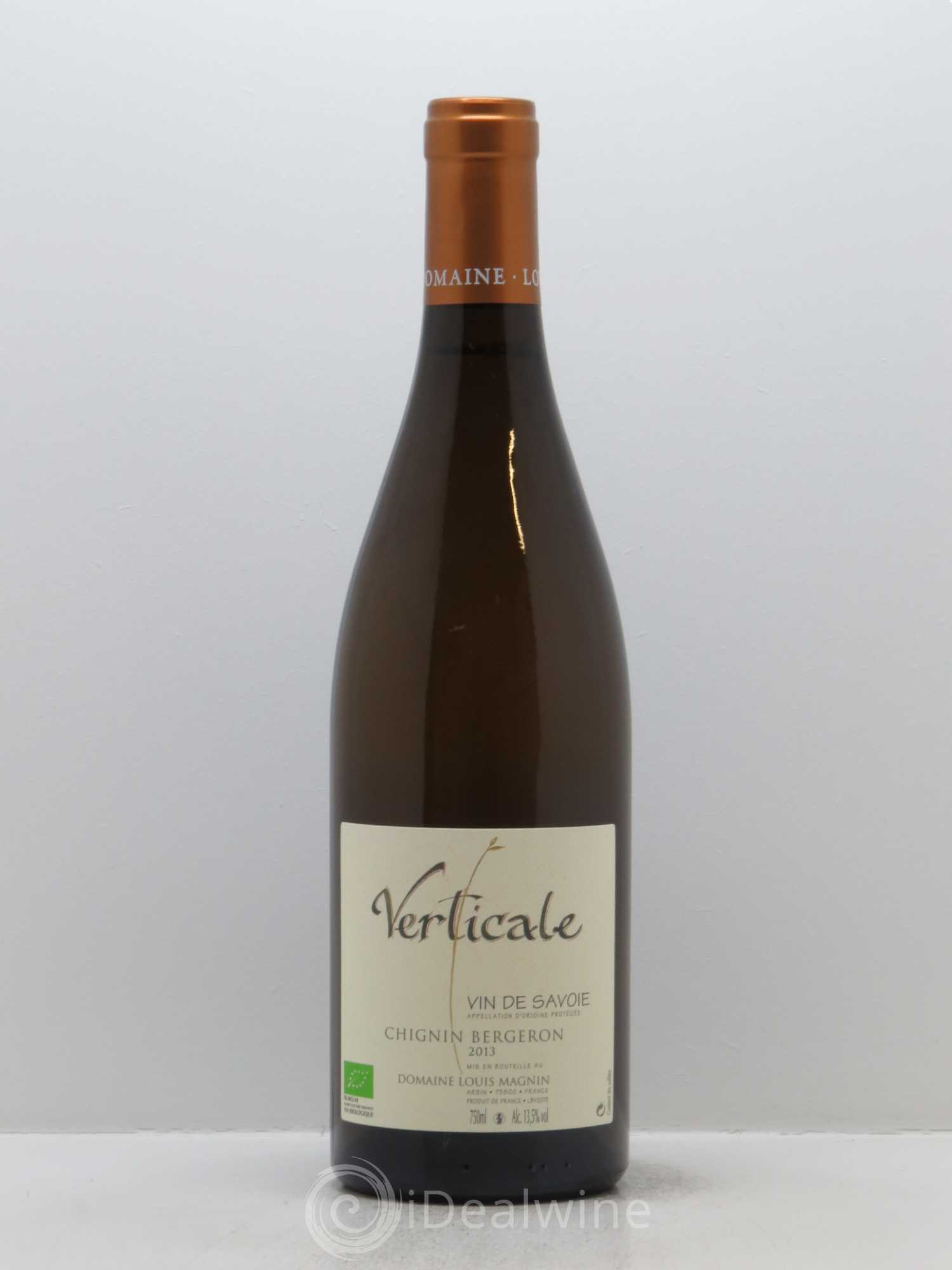Buy Vin de Savoie ChigninBergeron Verticale Louis Magnin 2013 (lot 6437)