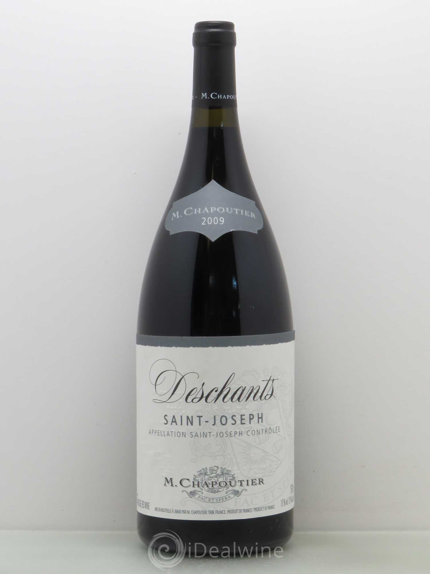 Acheter SaintJoseph Deschants Chapoutier 2009 (lot 10514)
