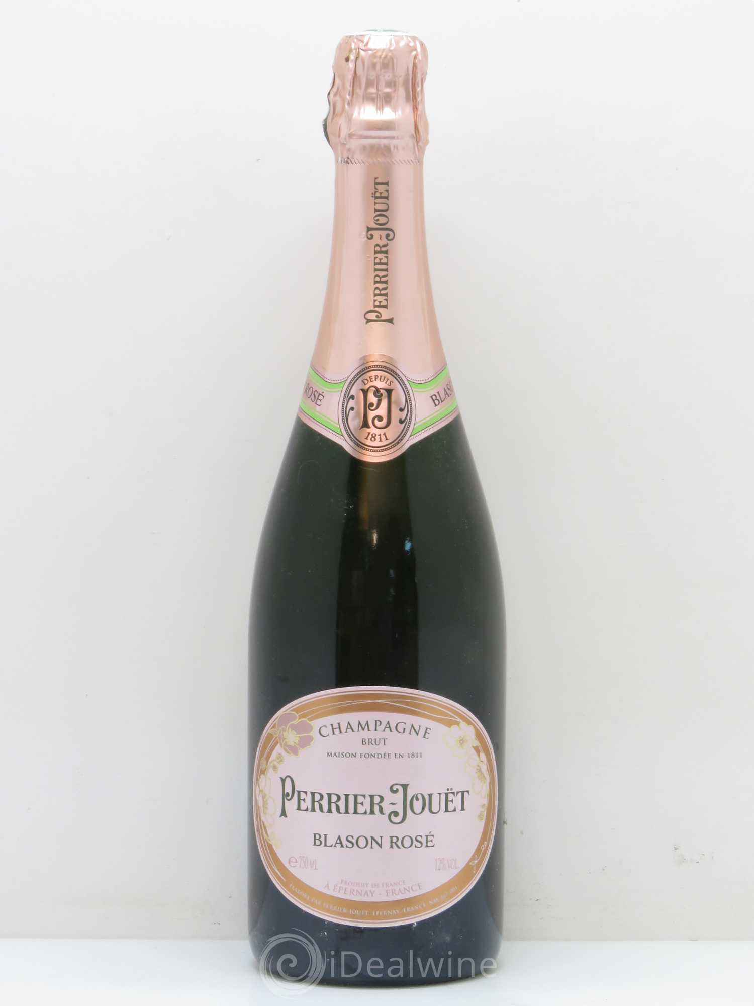 Buy Brut Champagne PerrierJouët Blason de France (no reserve) (lot 2606)