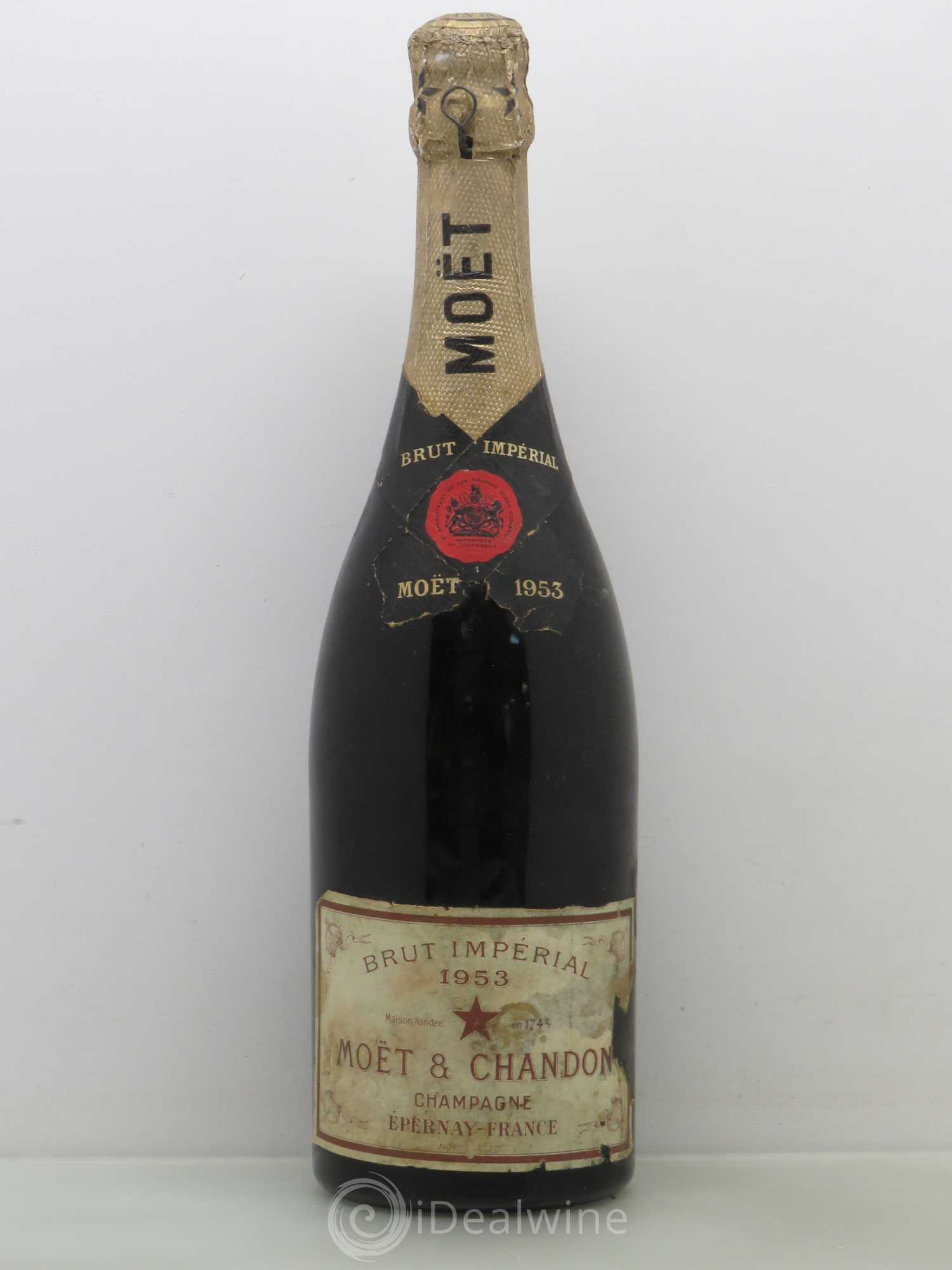 Buy Brut Impérial Moët et Chandon 1953 (lot: 2092)