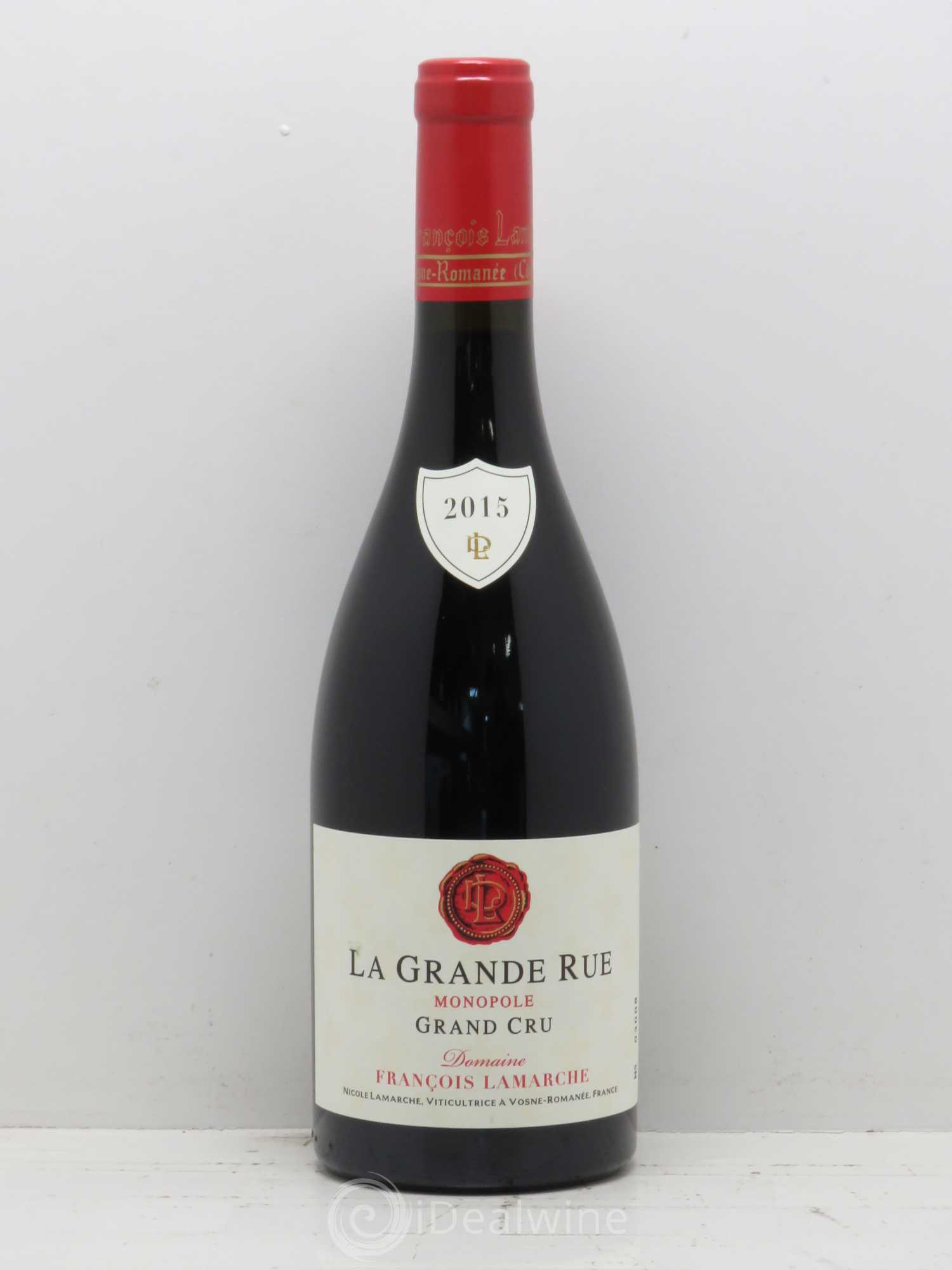 Domaine Francois Lamarche La Grande Rue 2015 at Gwendolyn Housel blog