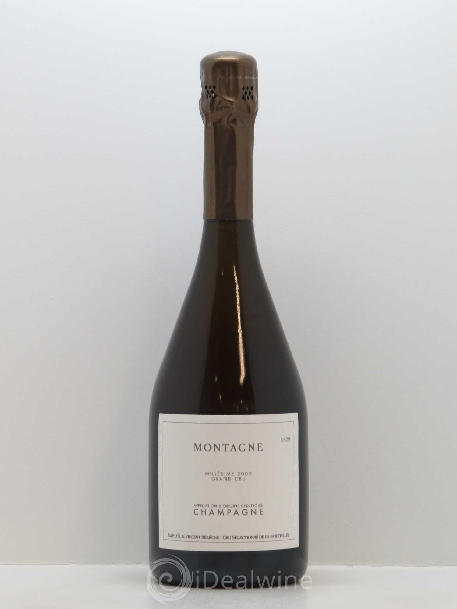 Montagne Grand Cru Terroir De Verzenay Bérêche Et Fils 2002