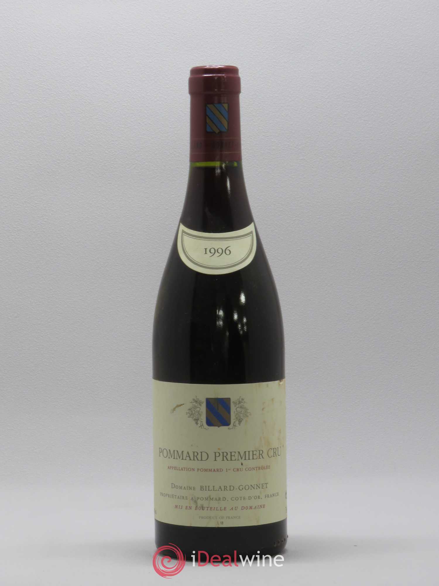 Acheter Pommard 1er Cru Domaine Billard 1996 (lot 4037)