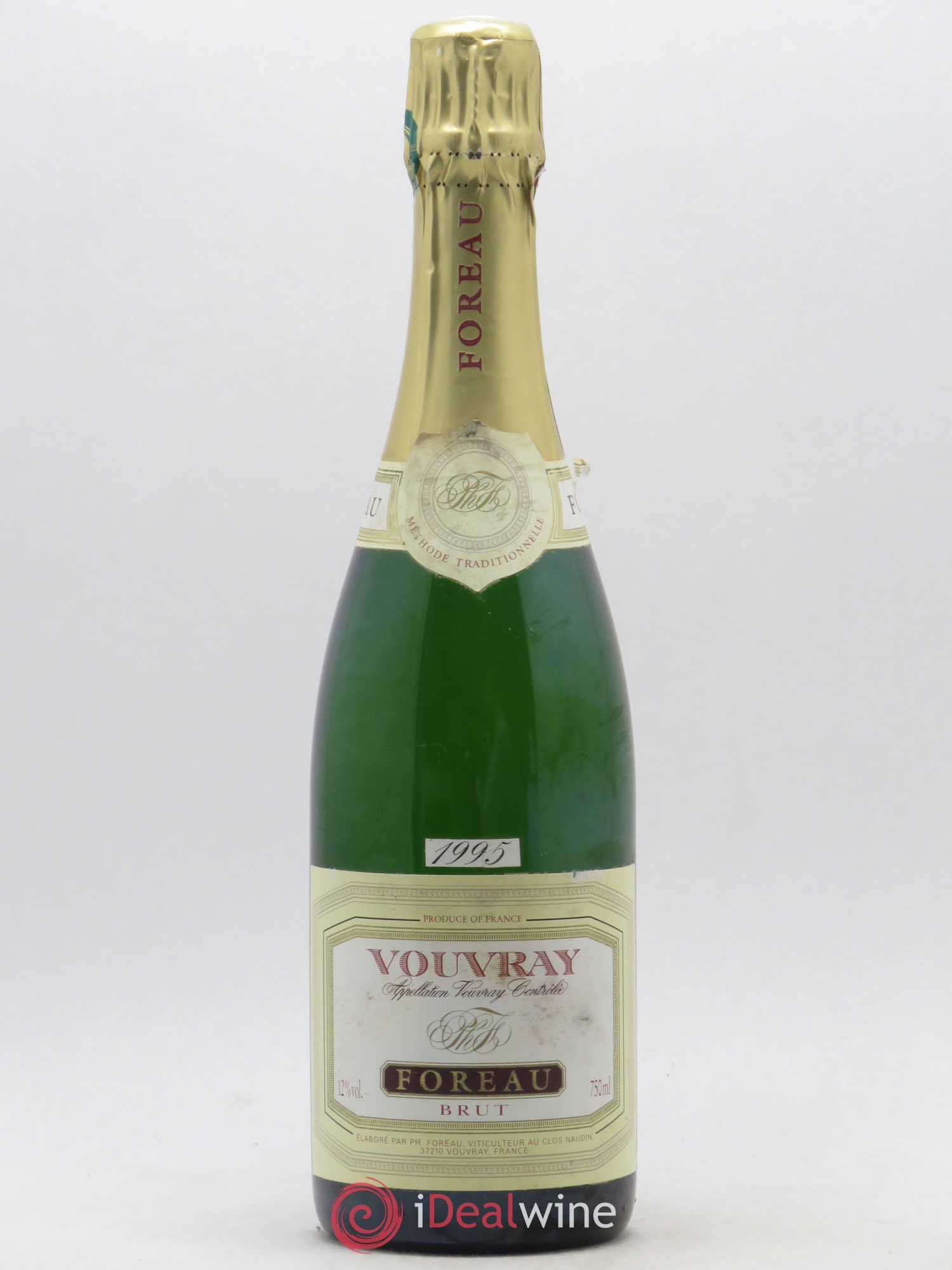 Acheter Vouvray Brut Méthode Traditionnelle Clos Naudin Philippe