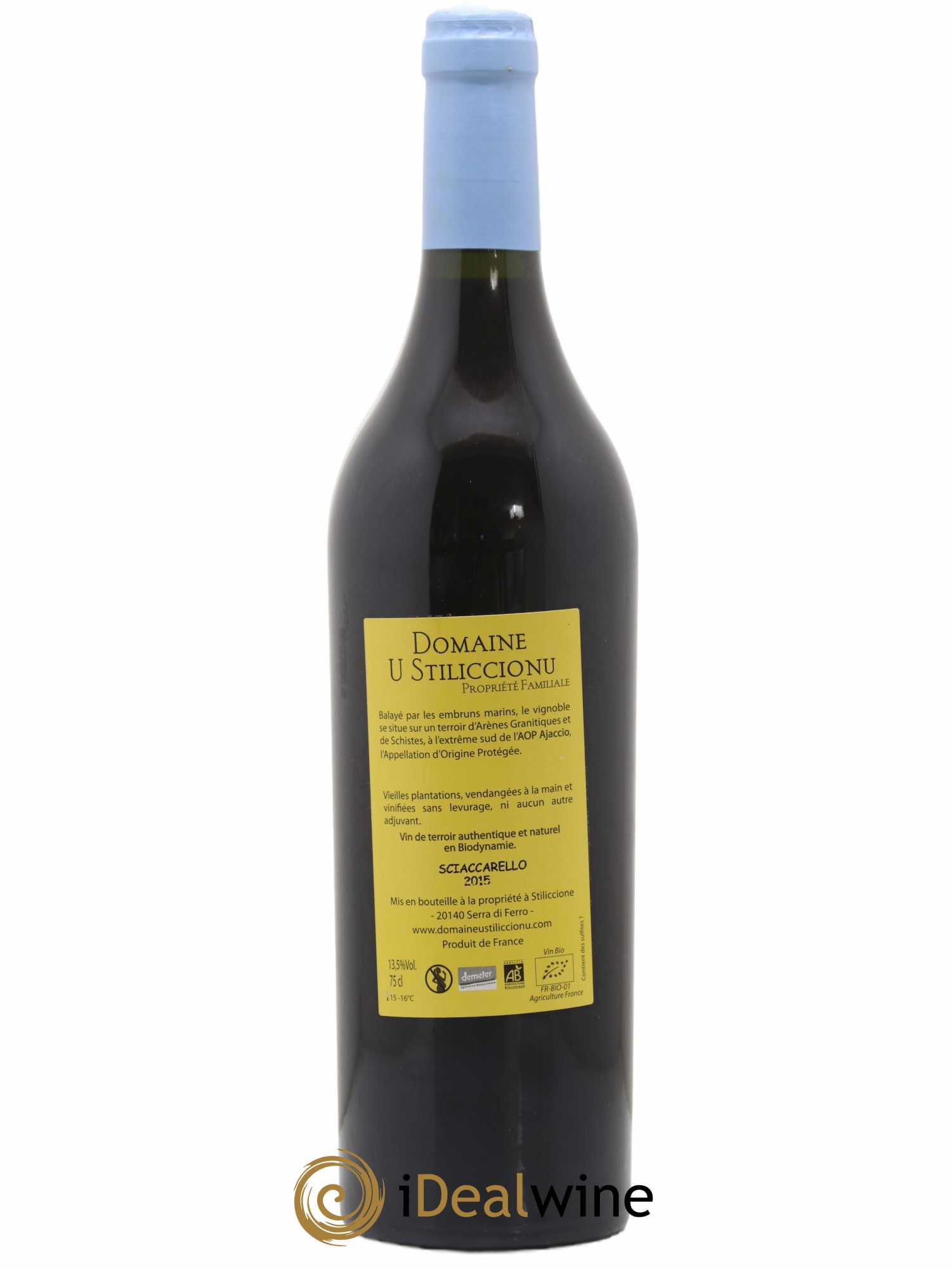 Acheter Vin de Corse Damianu Domaine U Stiliccionu 2015 (lot 207)