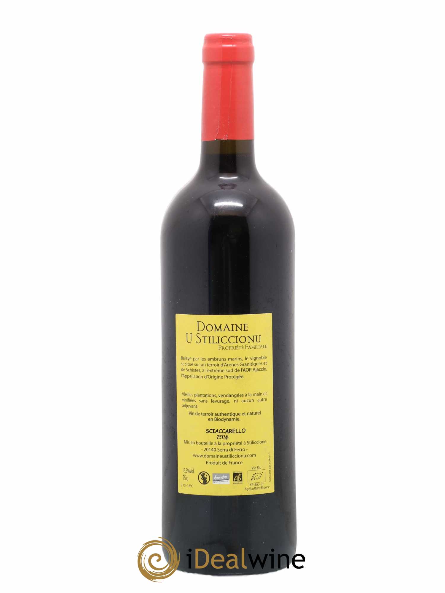 Acheter Vin de Corse Antica Domaine U Stiliccionu 2016 (lot 209)