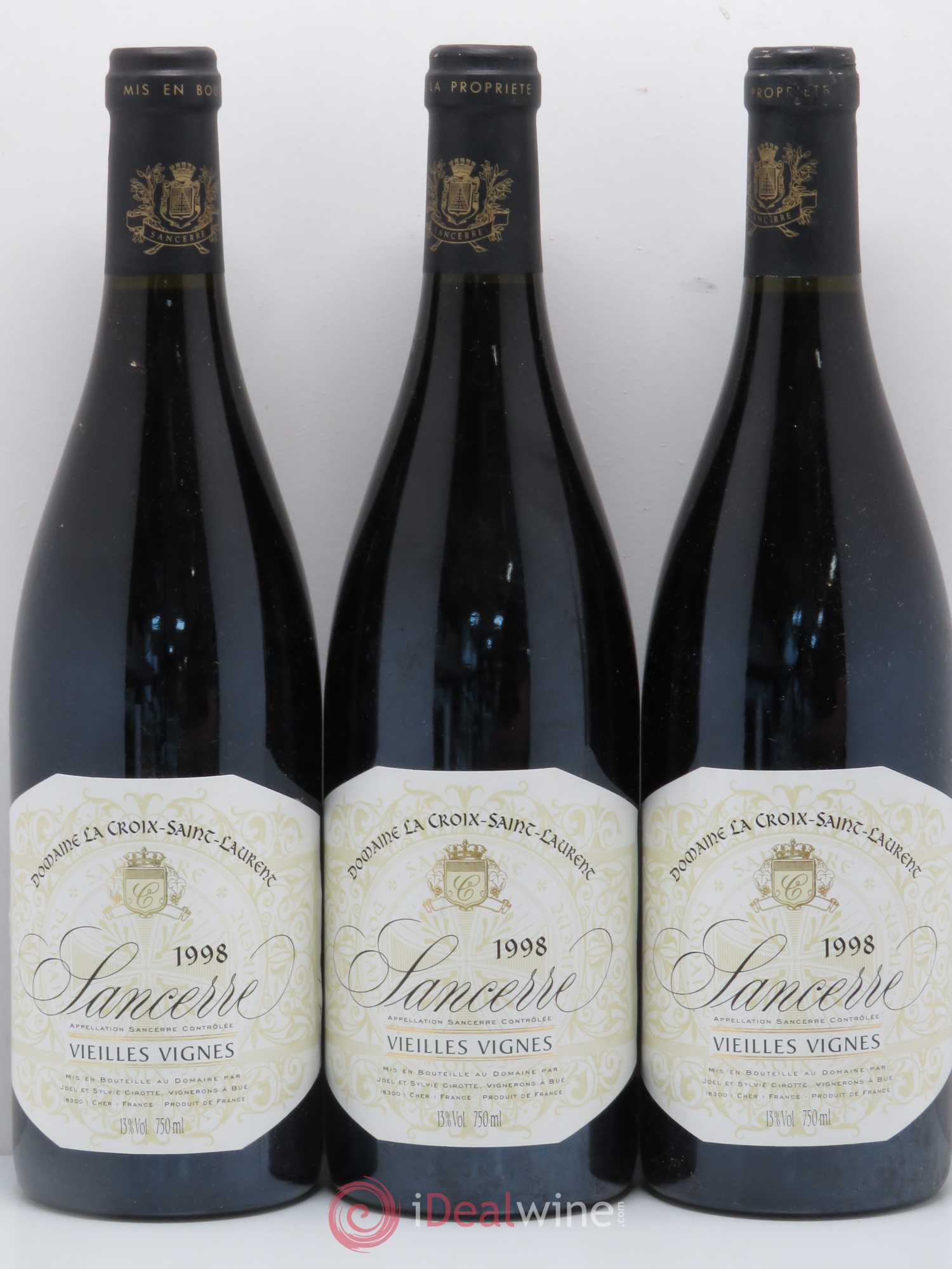 Acheter Sancerre Domaine de La Croix Saint Laurent Vieilles Vignes 1998
