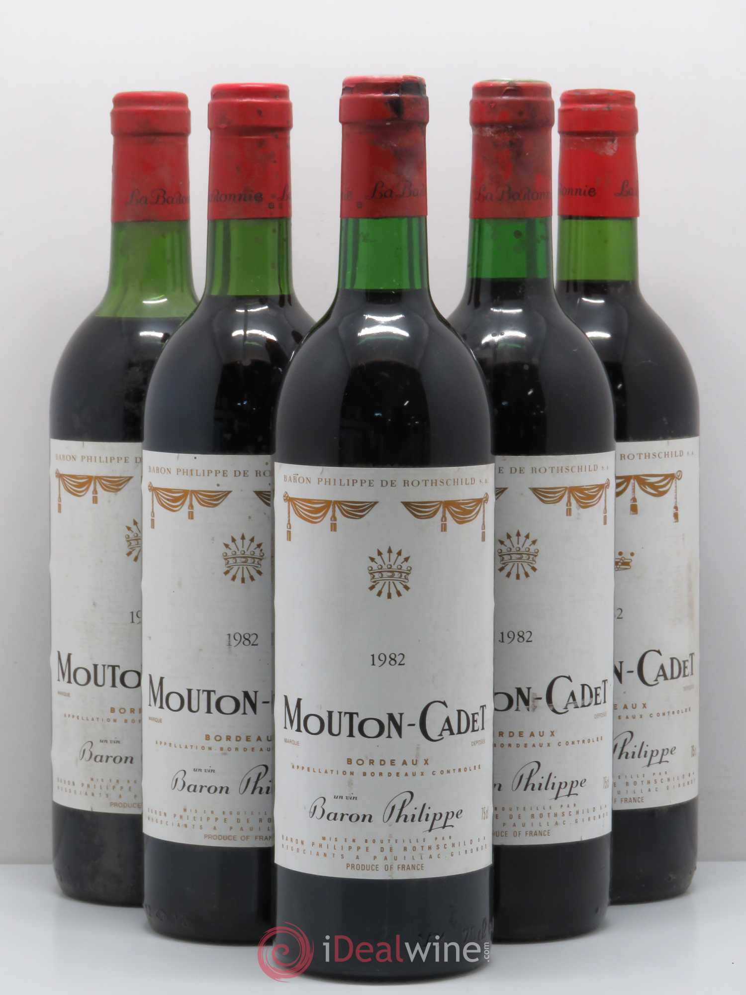 Acheter Château Mouton Cadet 1982 (lot 9215)