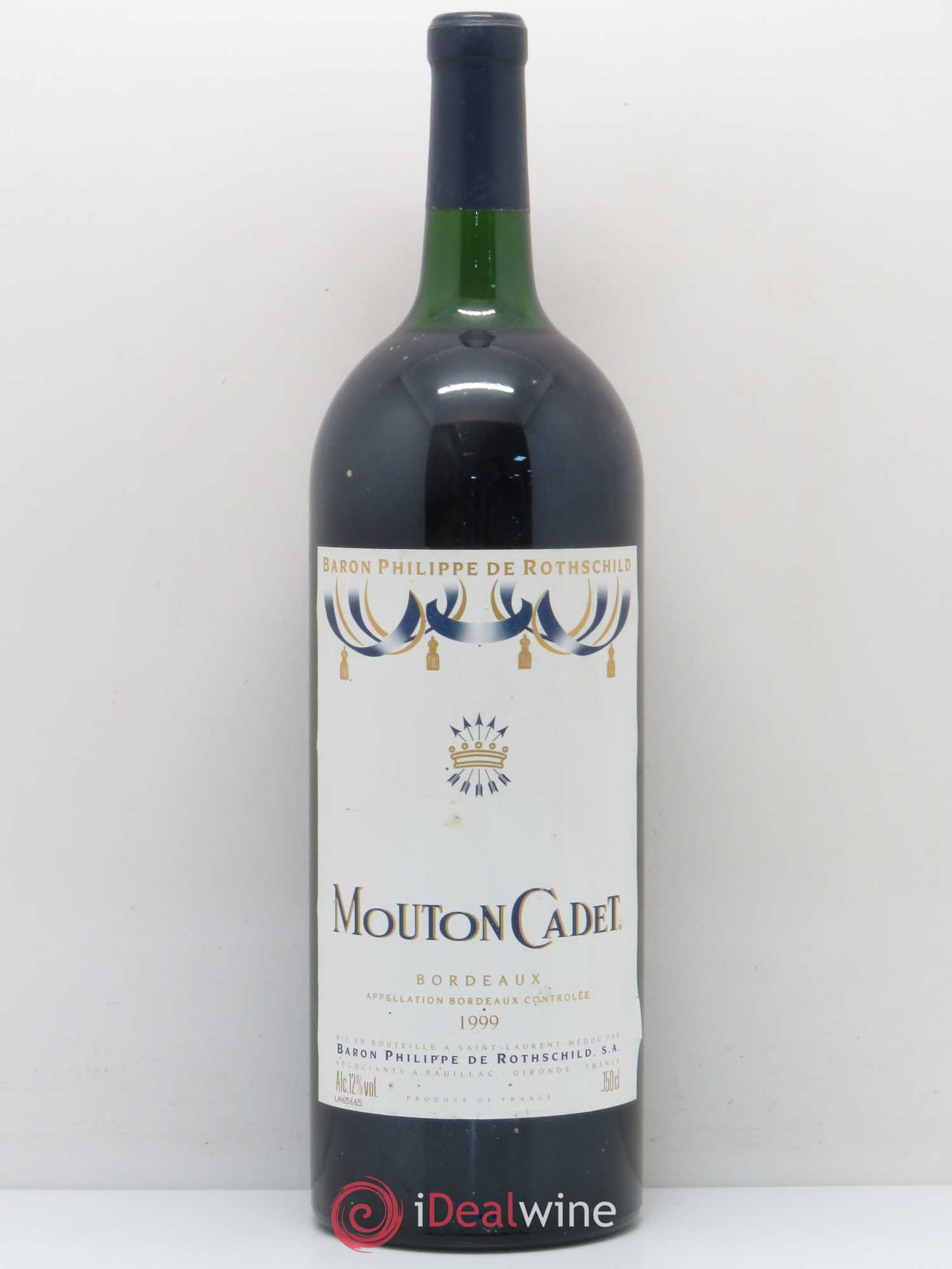 Acheter Château Mouton Cadet 1999 (lot 10604)