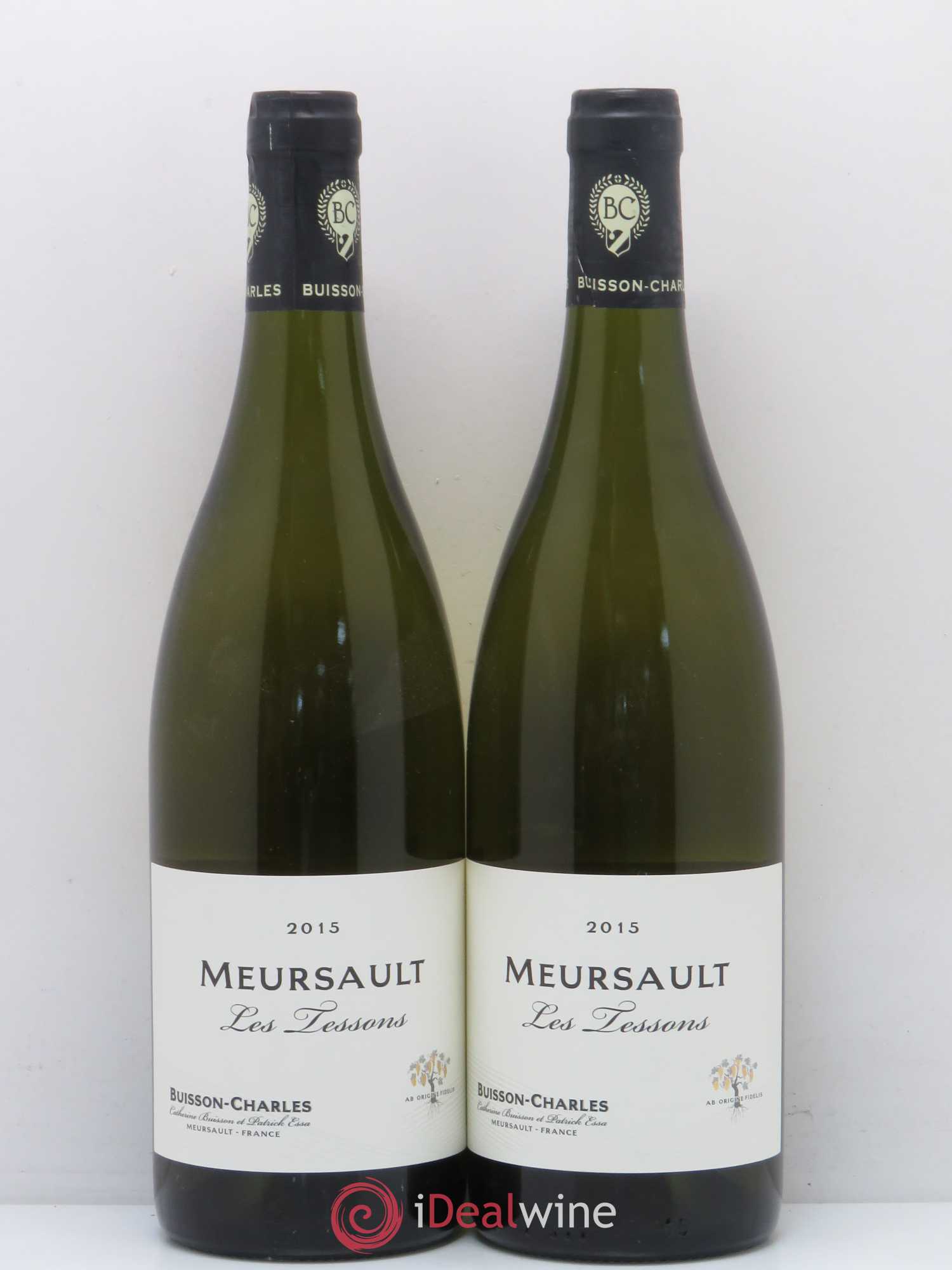 Acheter Meursault Les Tessons Domaine Buisson Charles 2015 (lot 4271)