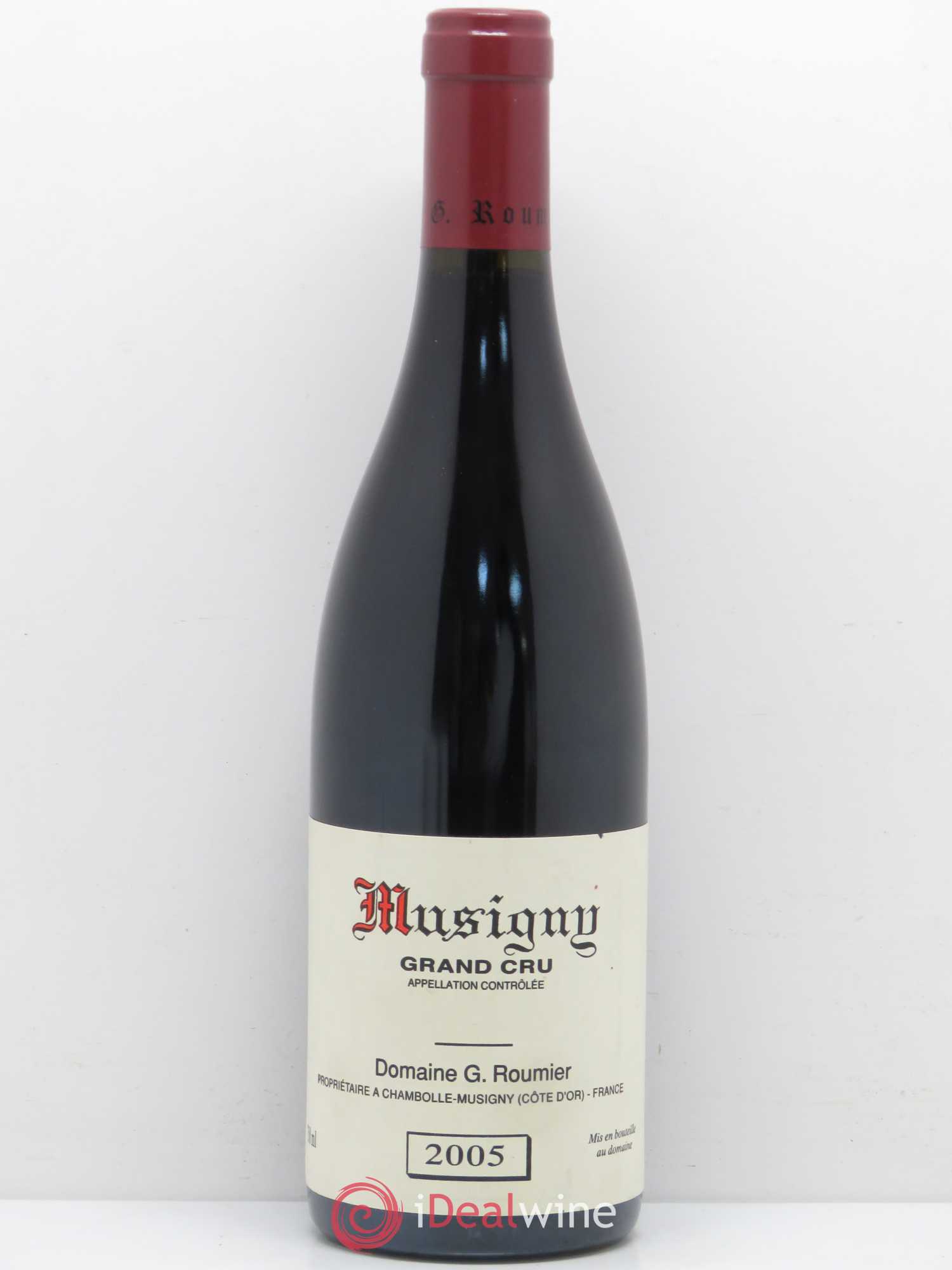 Acheter Musigny Grand Cru Georges Roumier (Domaine) 2005 (lot: 780)