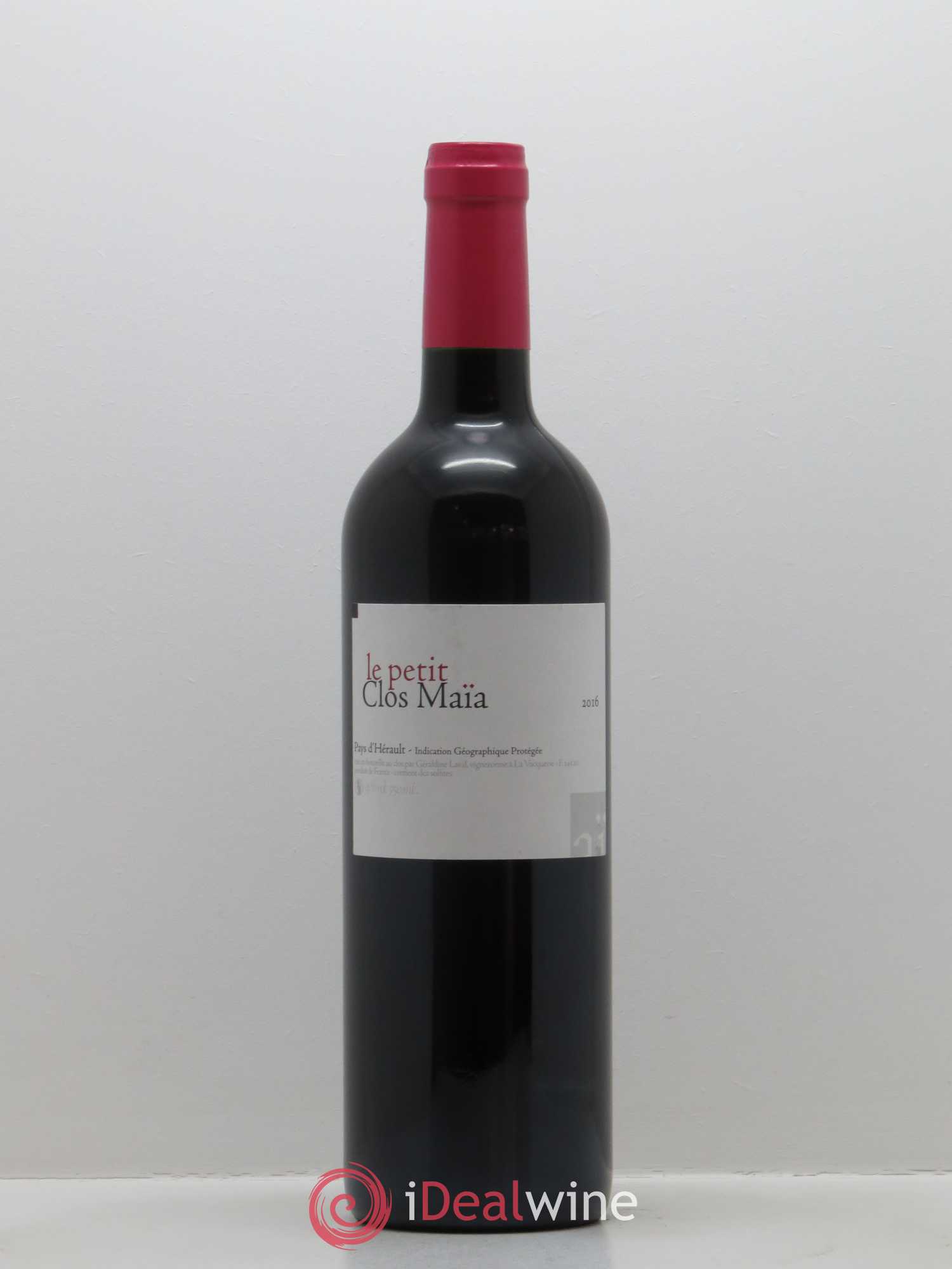 Acheter IGP Pays d'Hérault Clos Maia Le Petit Clos 2016 (lot 2255)