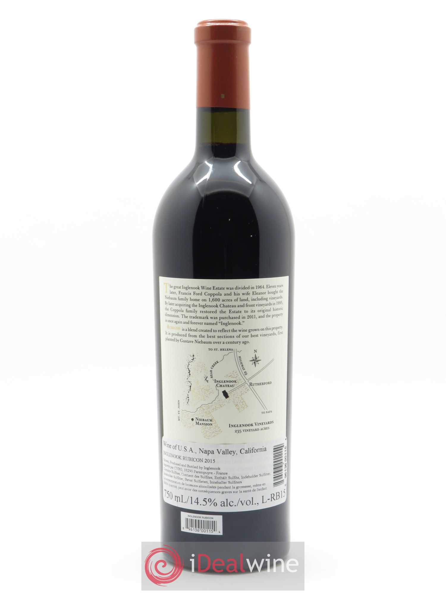 Buy Napa Valley Inglenook Rubicon 2015 (lot 6064)
