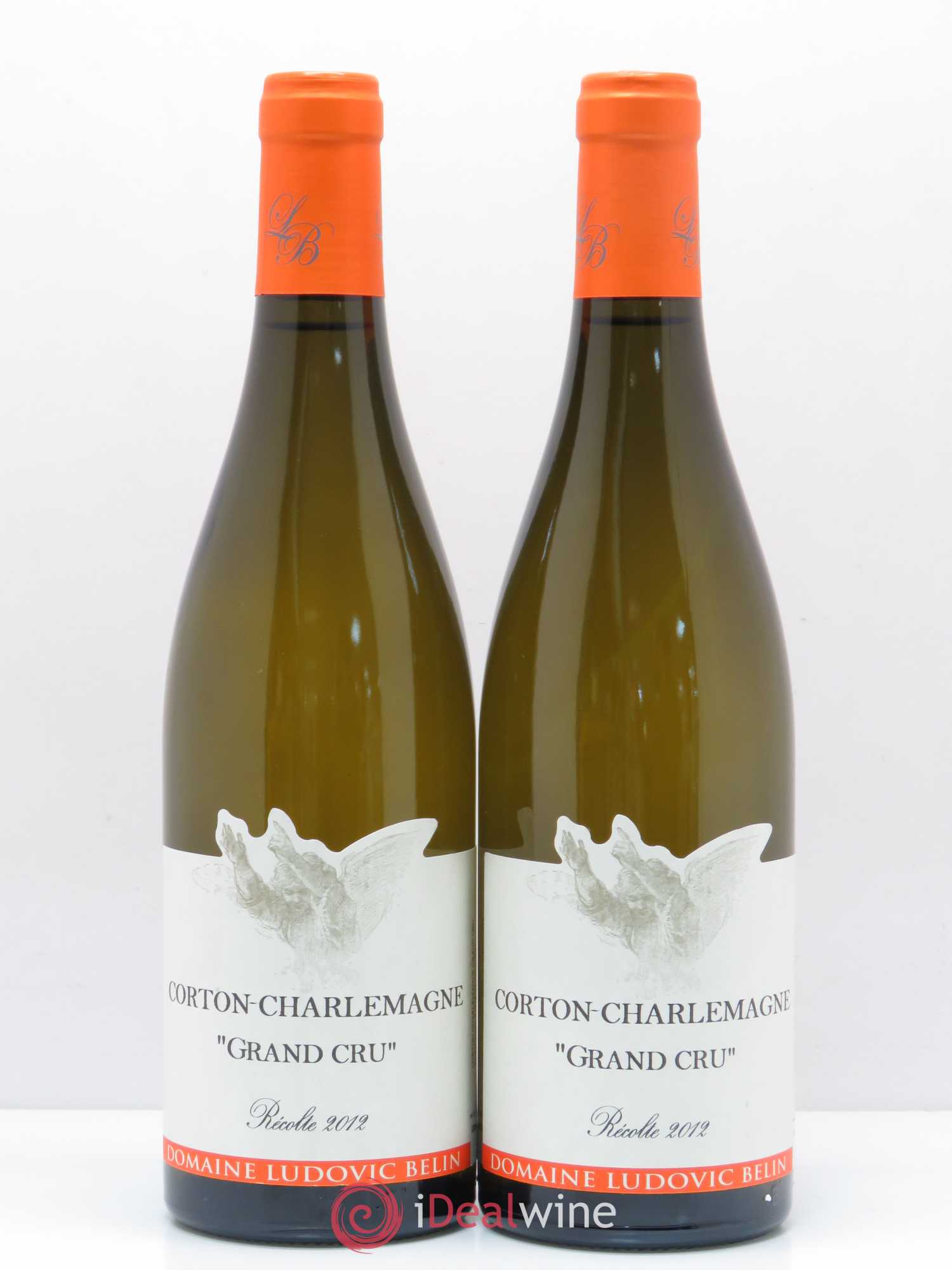 Buy Corton Charlemagne Grand Cru Domaine Ludovic Belin No Reserve 12 Lot 4029
