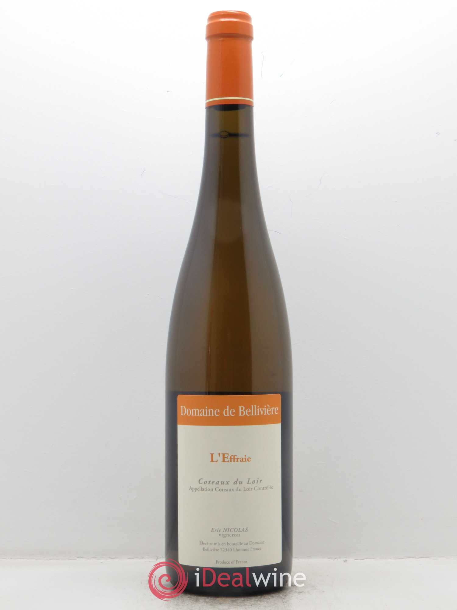 Acheter Coteaux du Loir L'Effraie 2015 (lot 4196)